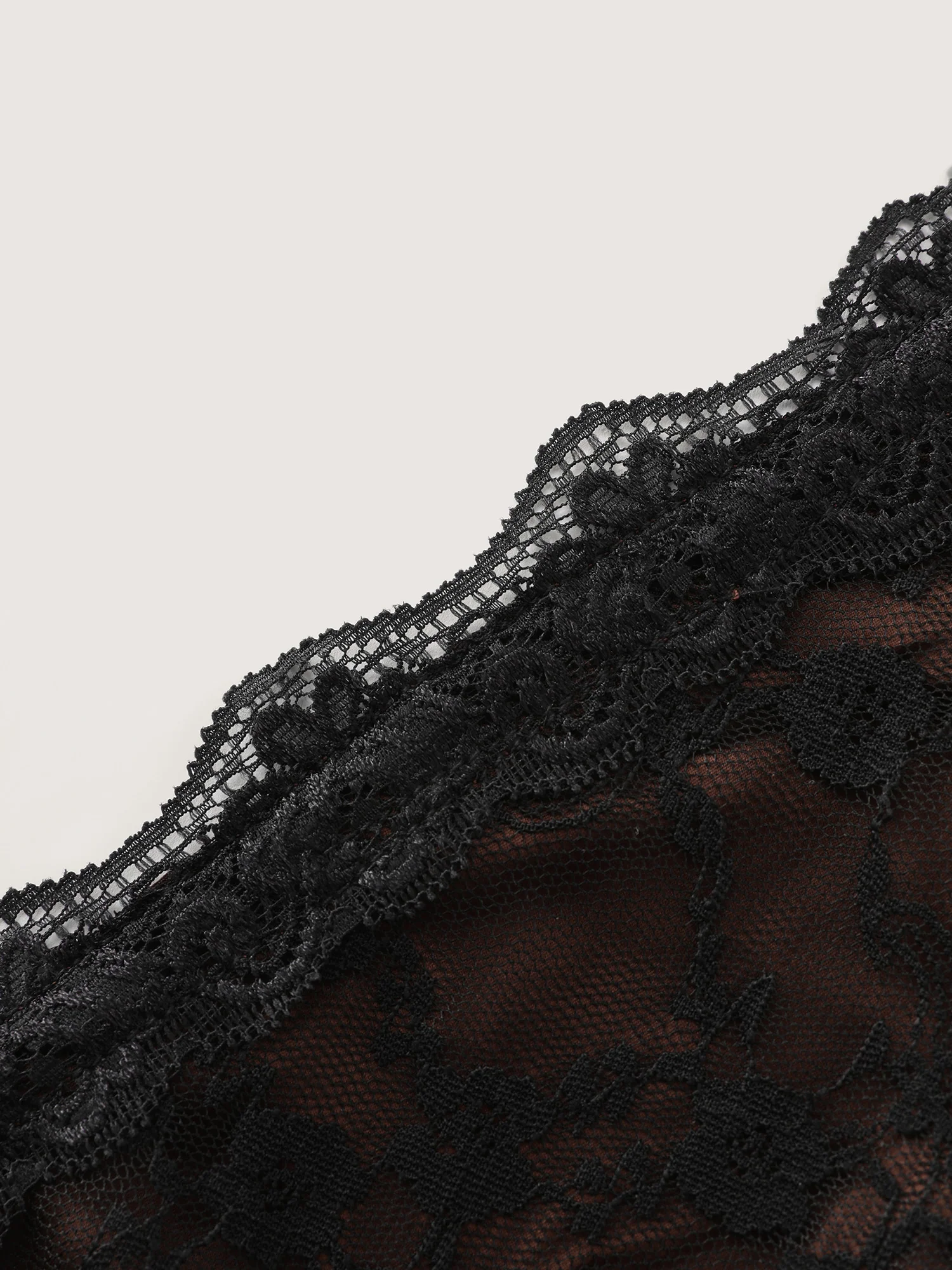 Romantic Lace Trim Tie Tank Top - Image 6