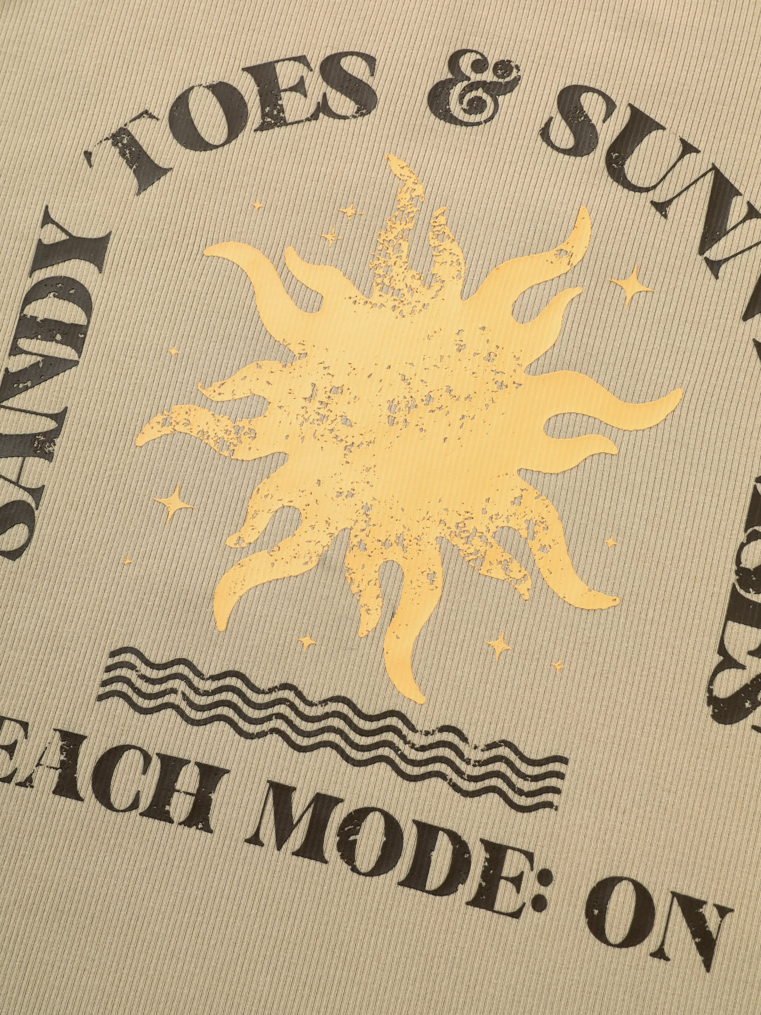 Round Neck Beach Mode Tank Top - Image 5