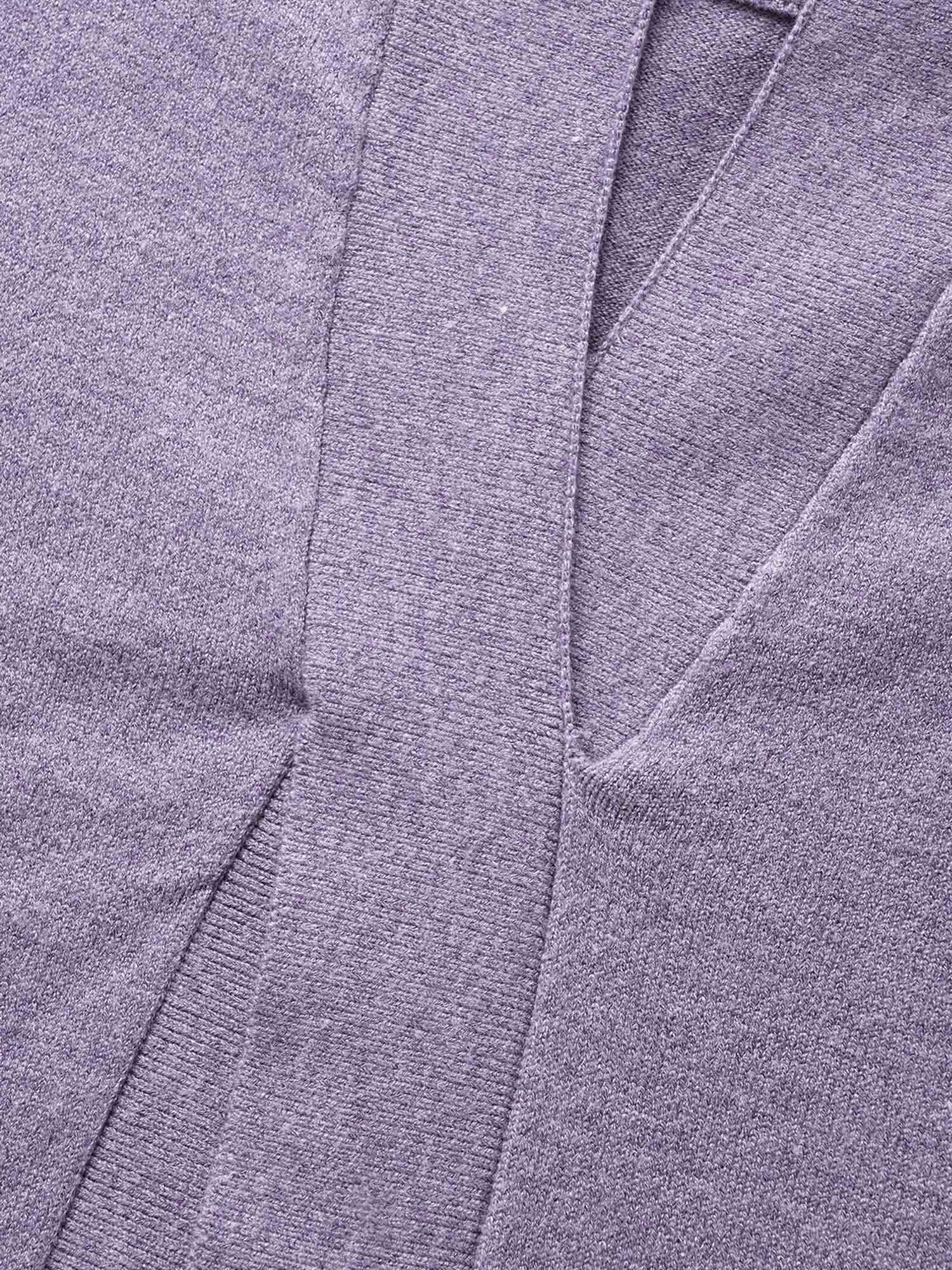 Round Neck Solid Cut Out Pullover - Image 6