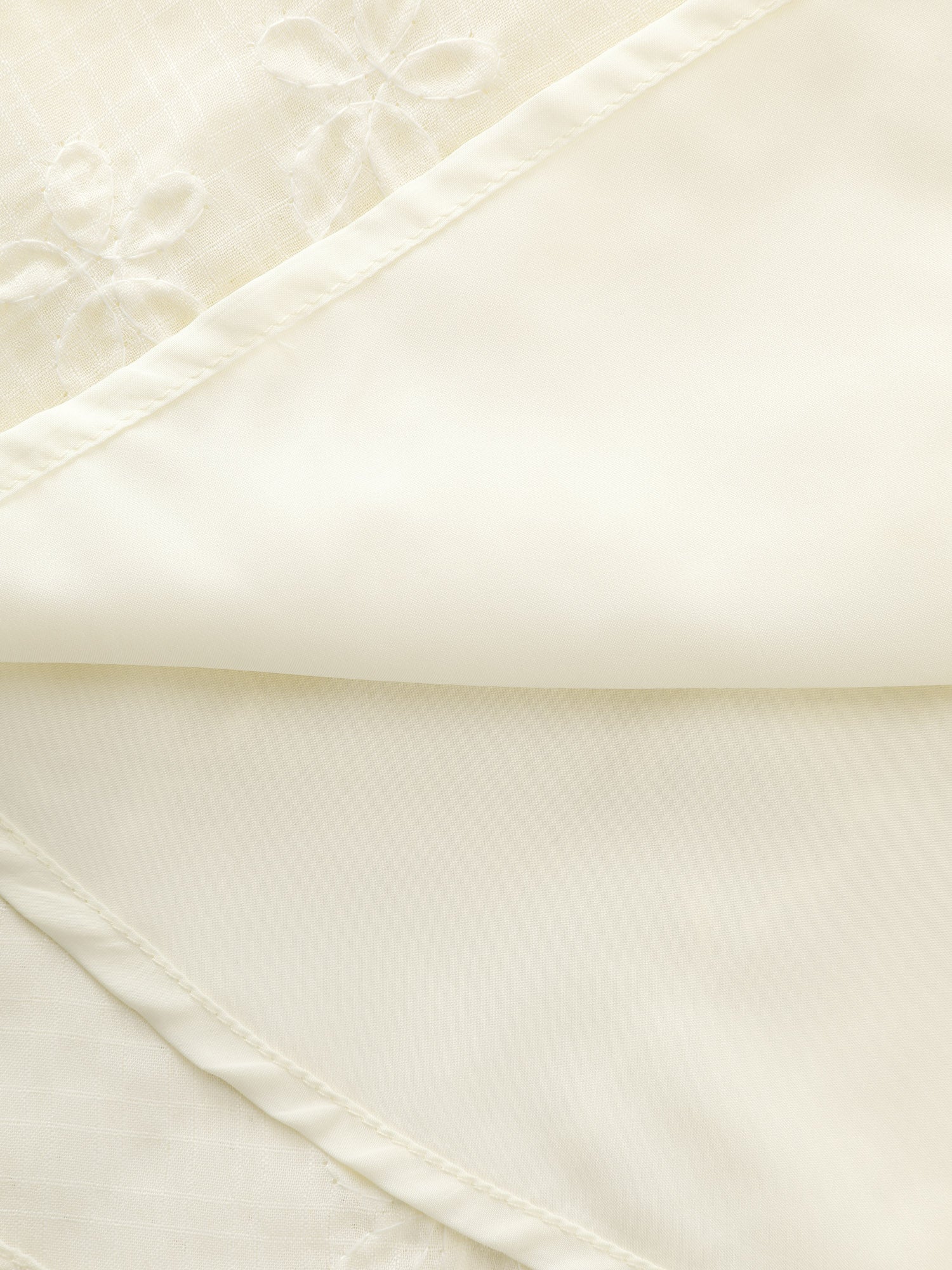 Ruched Bodice Textured Babydoll Blouse - Image 6