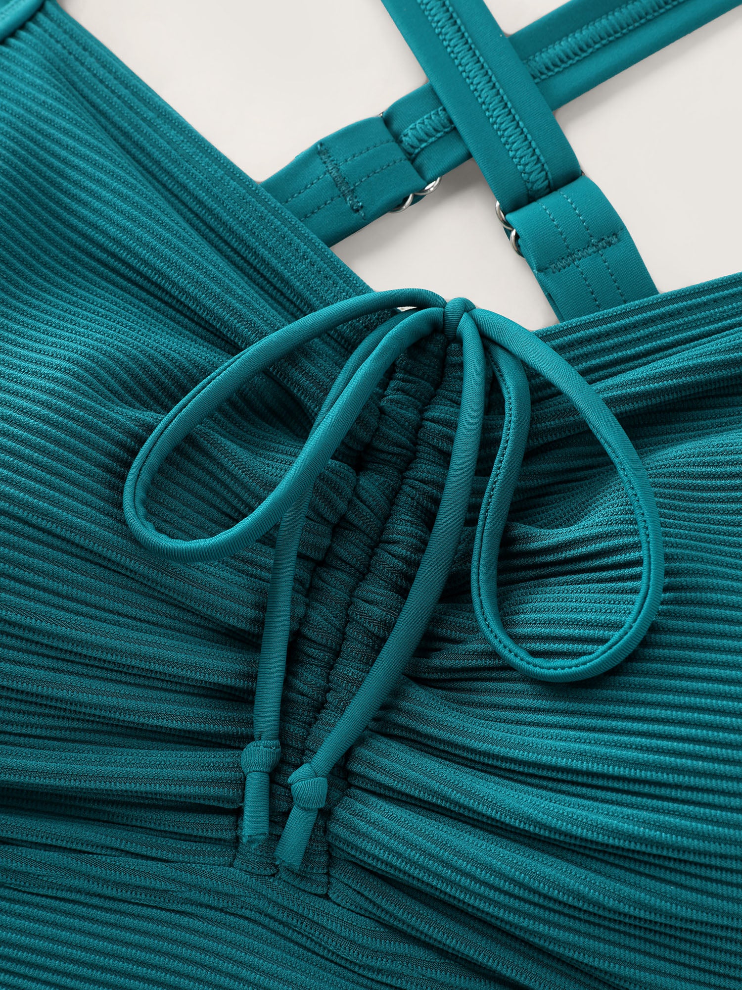 Ruched Tummy-Control One-Piece Swimsuit - Image 6