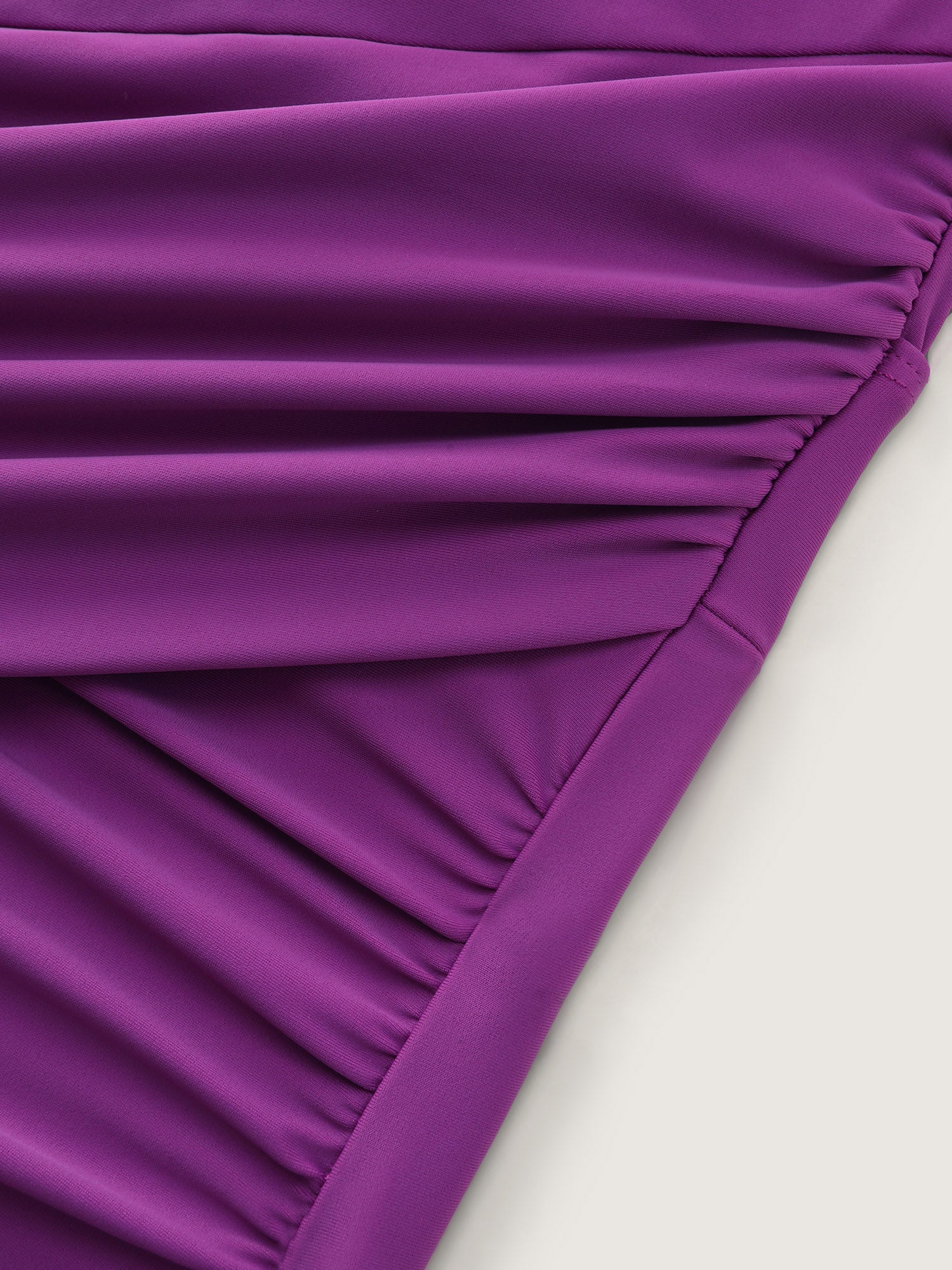 Ruched Wide Straps One-Piece Swimsuit - Image 6