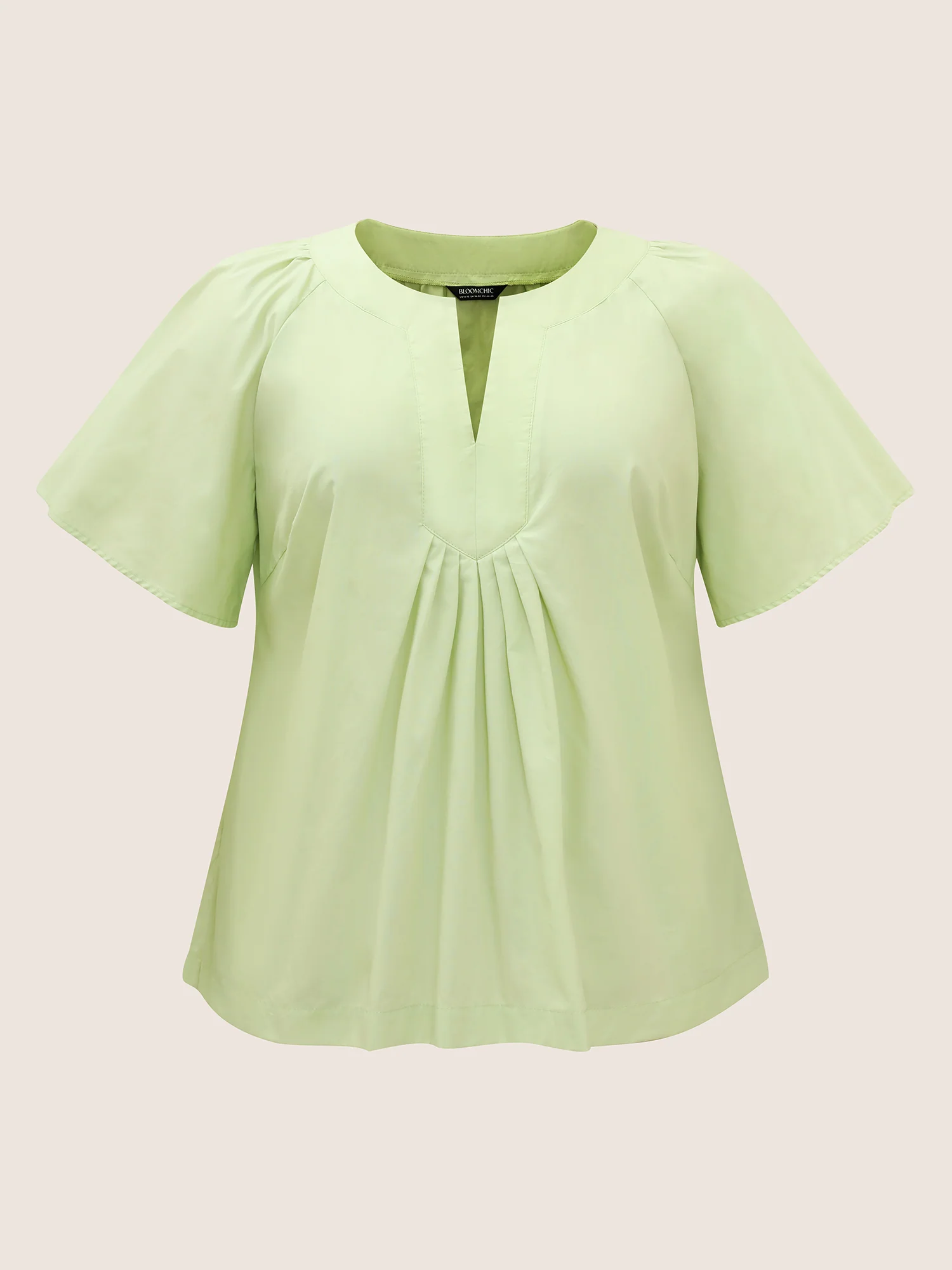 Ruffle Sleeve Ruffle Sleeve Pleated Blouse - Image 7