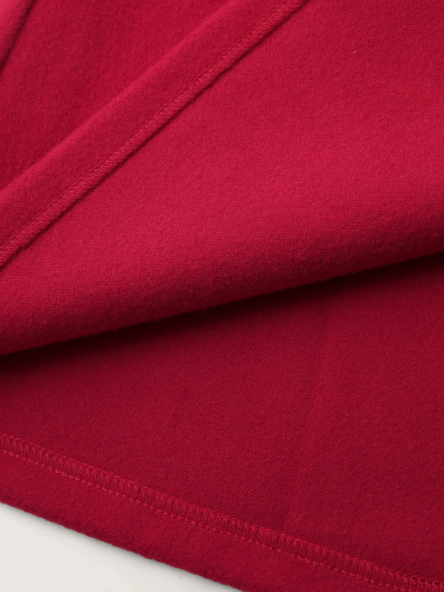 Ruffle Trim Waist-Defining Pockets Coat - Image 8