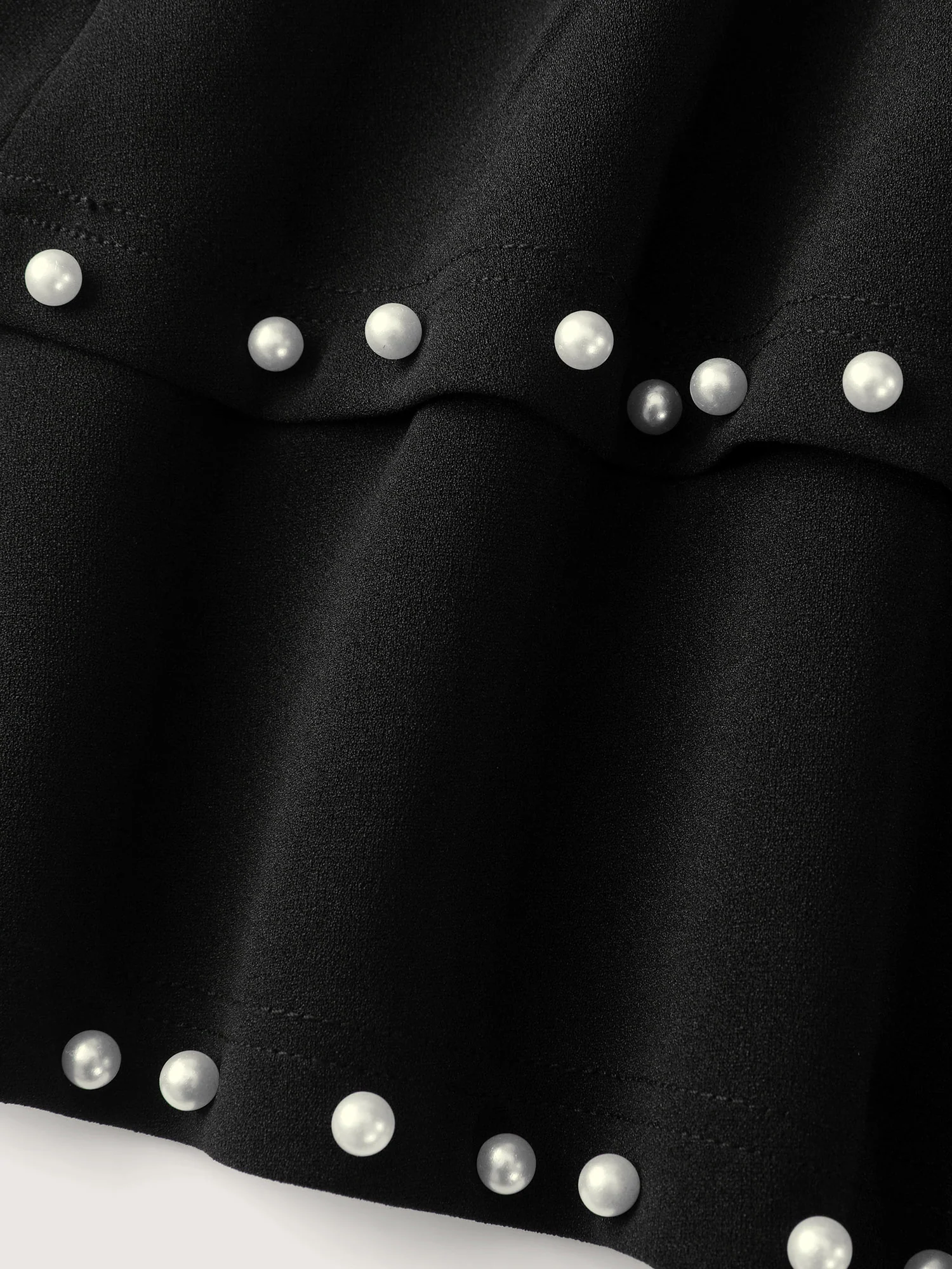 Ruffled Beadwork Layered Pants - Image 8