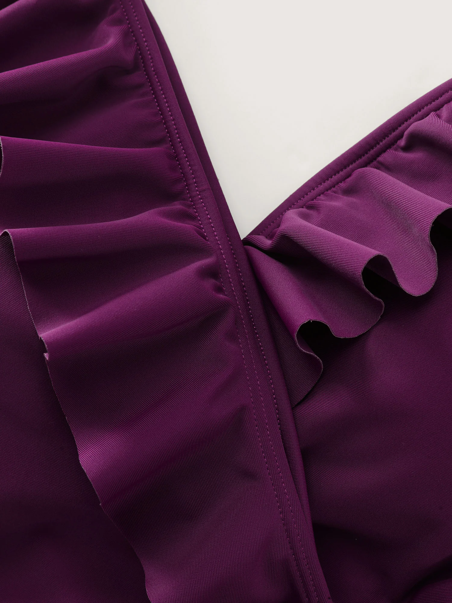 Ruffled Channel Drawstring One-Piece Swimsuit - Image 7