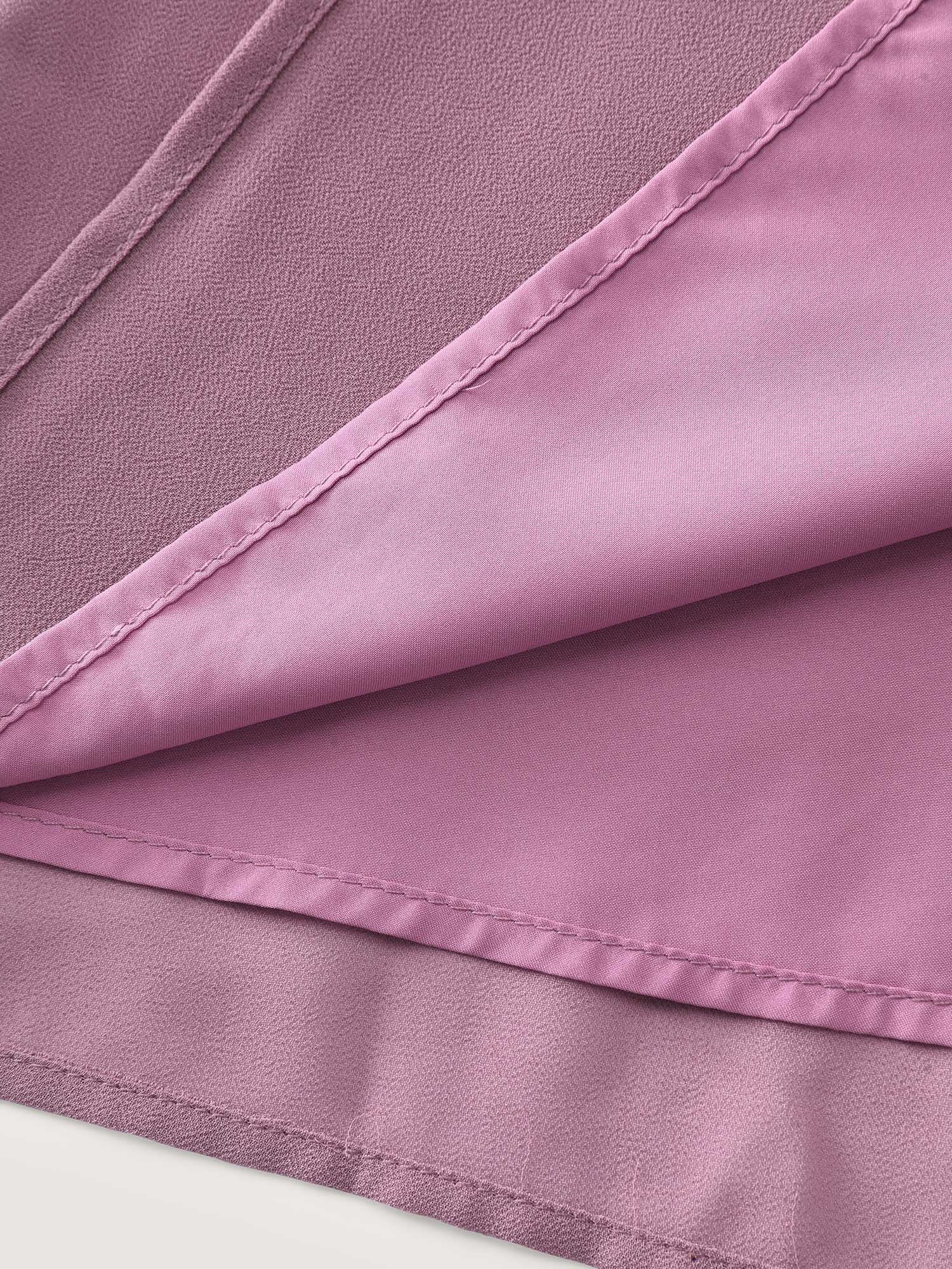 Ruffled Detail Neck Tie Layered Sleeve Blouse - Image 6