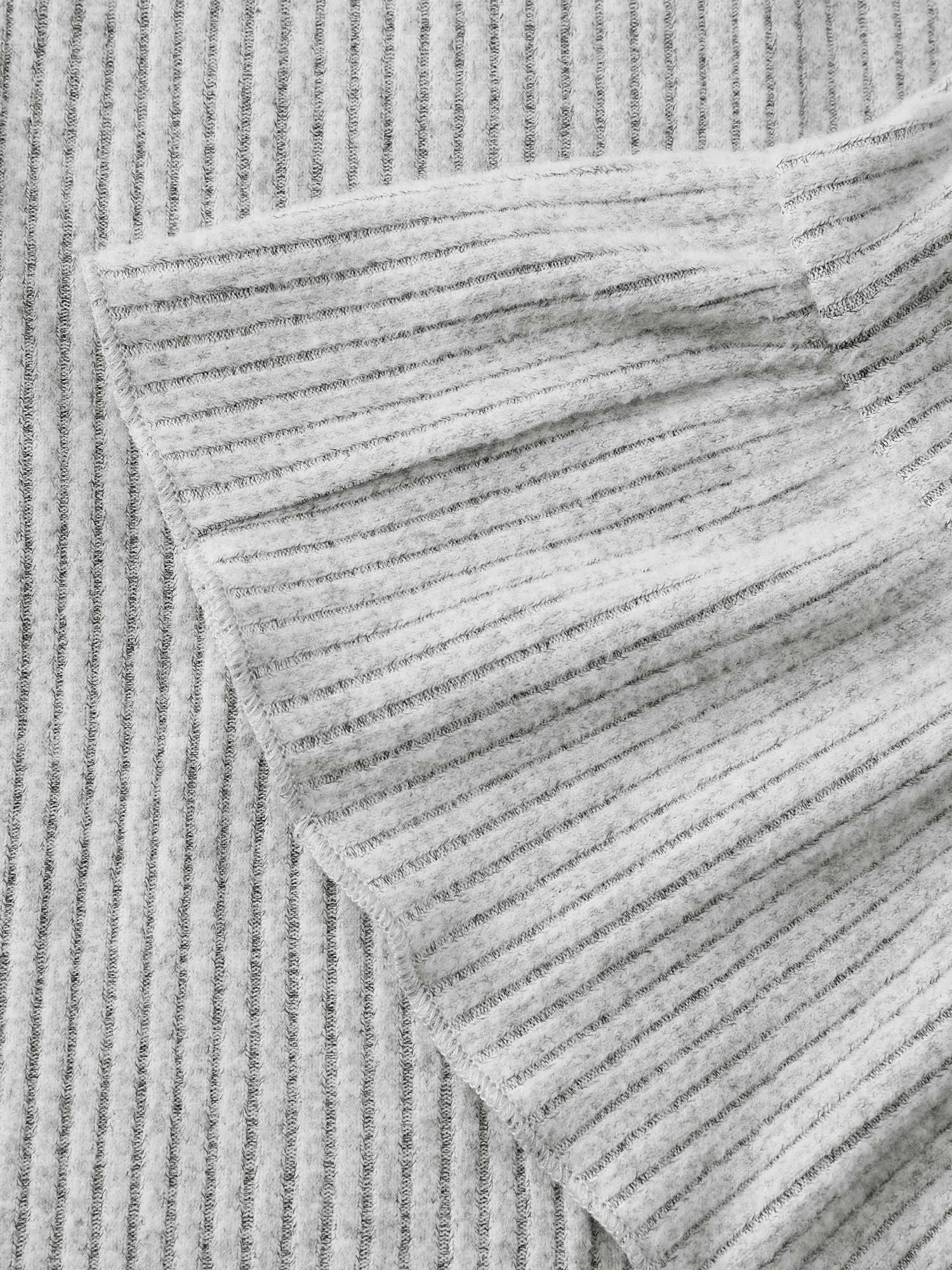 Ruffled Edge Ribbed Lounge Bottoms - Image 8