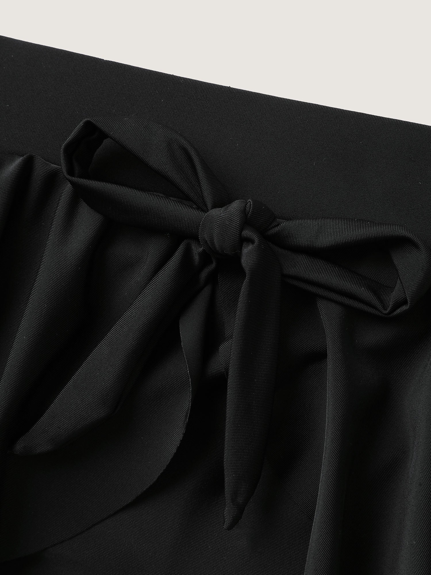 Ruffled Hem Knotted Swim Bottoms - Image 5