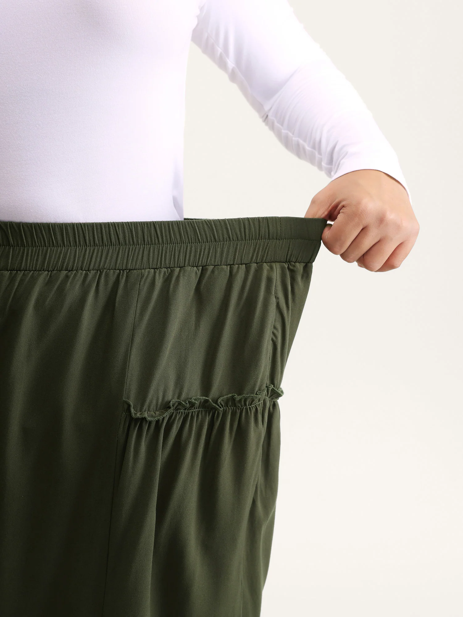 Ruffled Inclusive Jogger Pants - Image 4