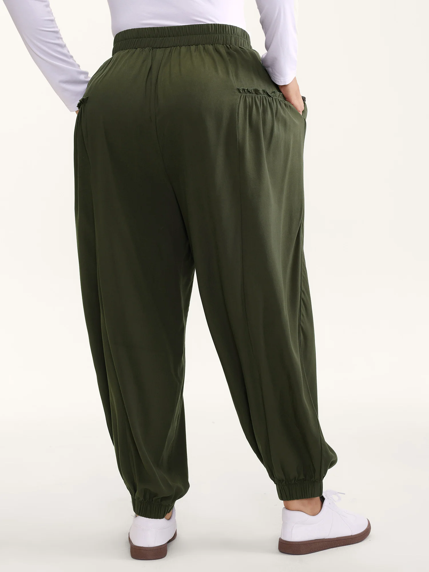 Ruffled Inclusive Jogger Pants - Image 5