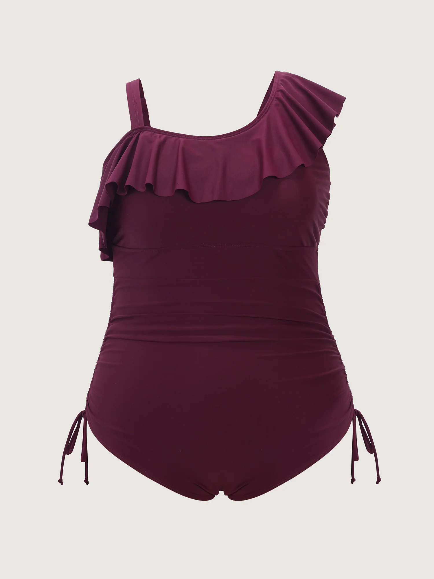 Ruffled Tummy-Control One-Piece Swimsuit - Image 6