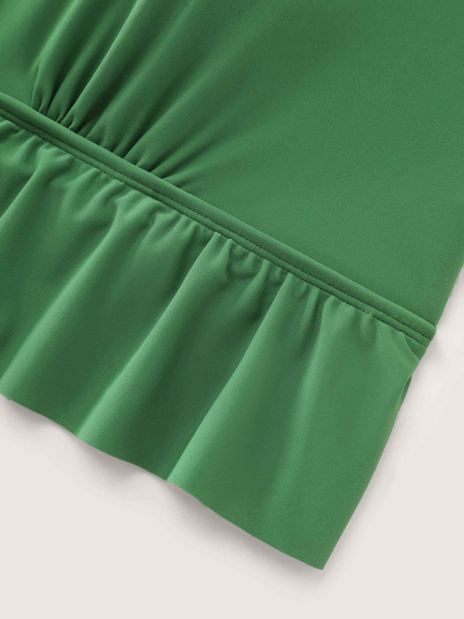 Ruffled V-Neck Swim Top - Image 5