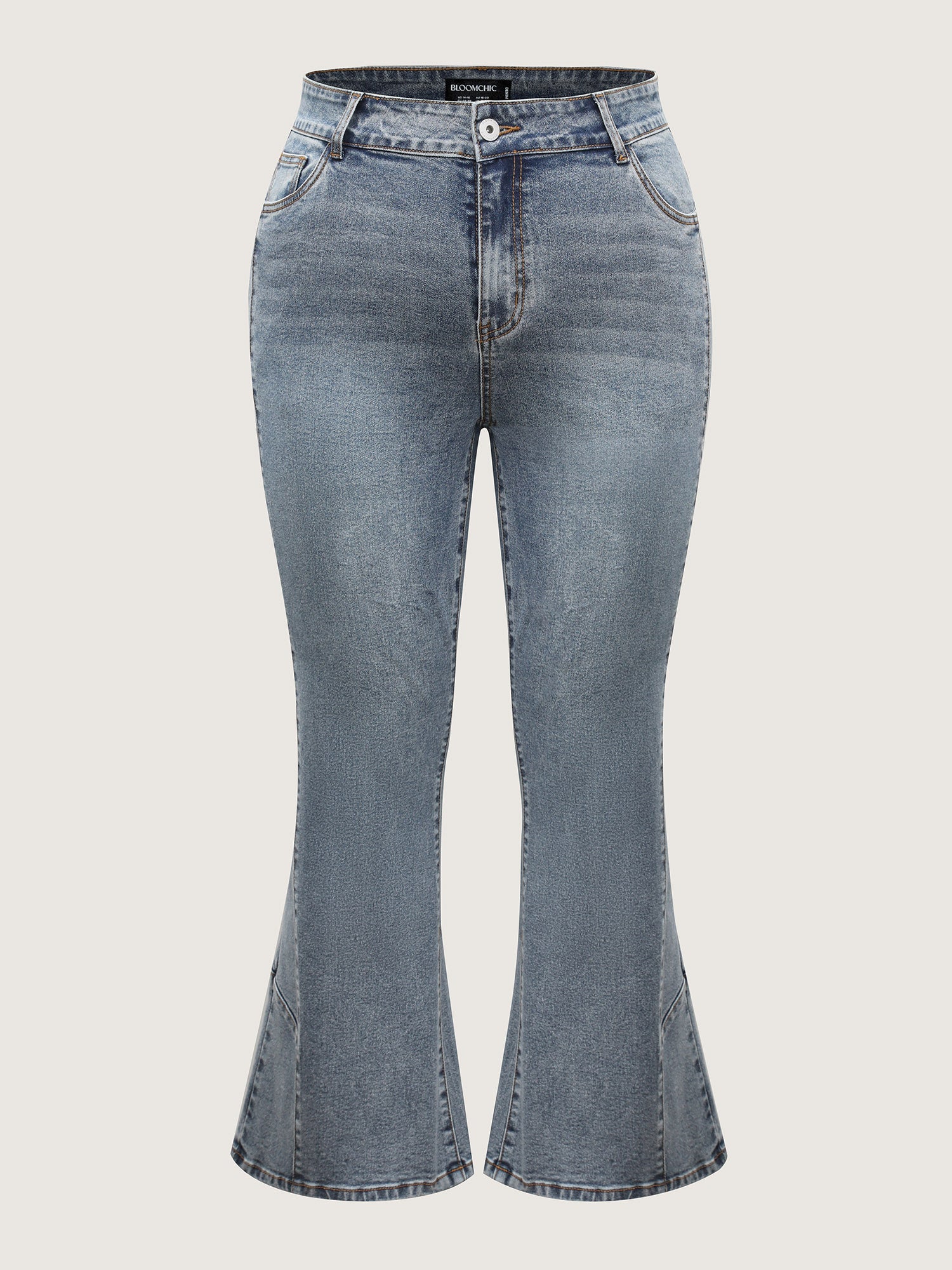 Sand Wash Bootcut Mid-Rise Jeans - Image 8