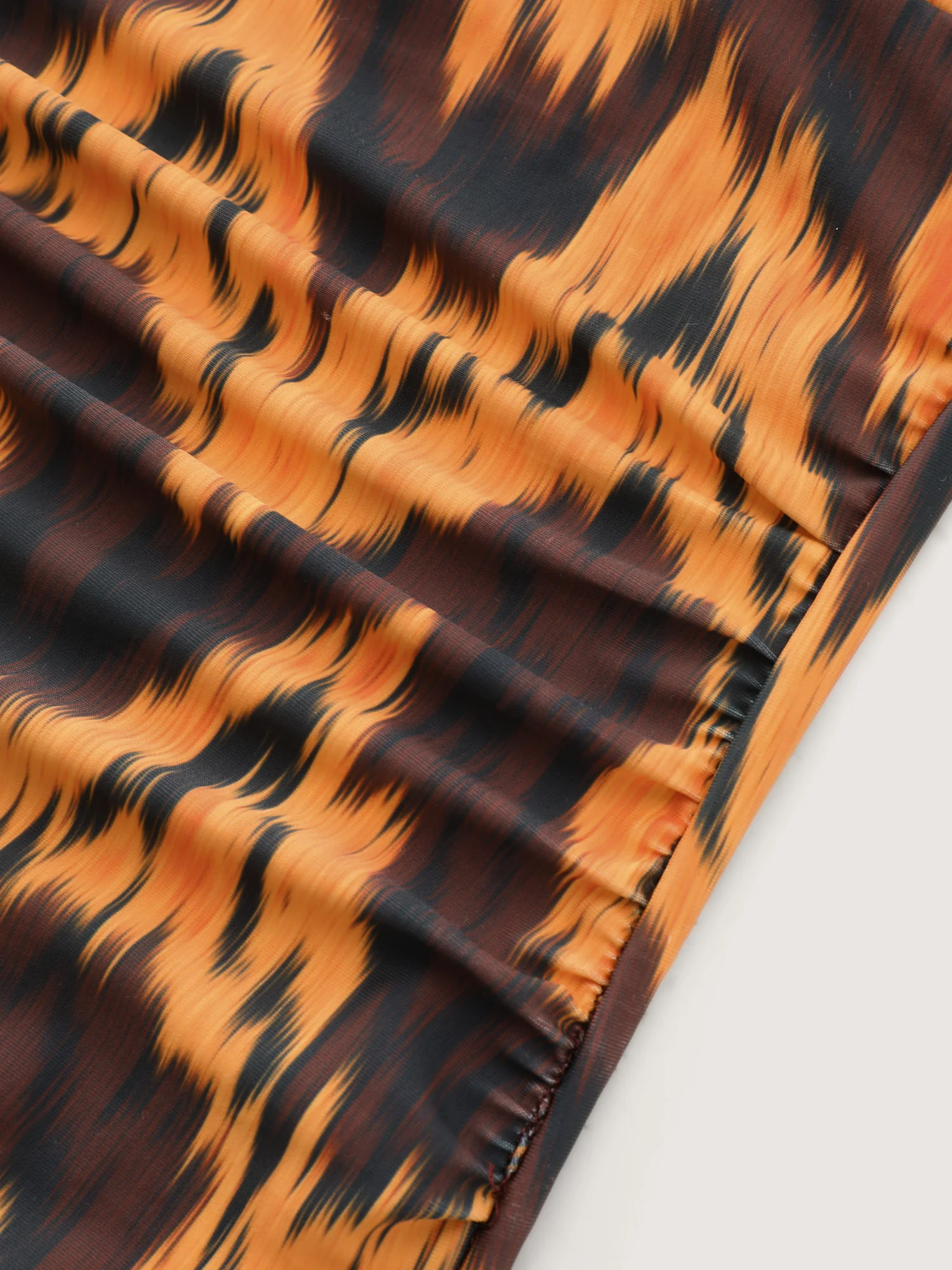 Sarong Geometric Print One-Piece Swim Set - Image 10