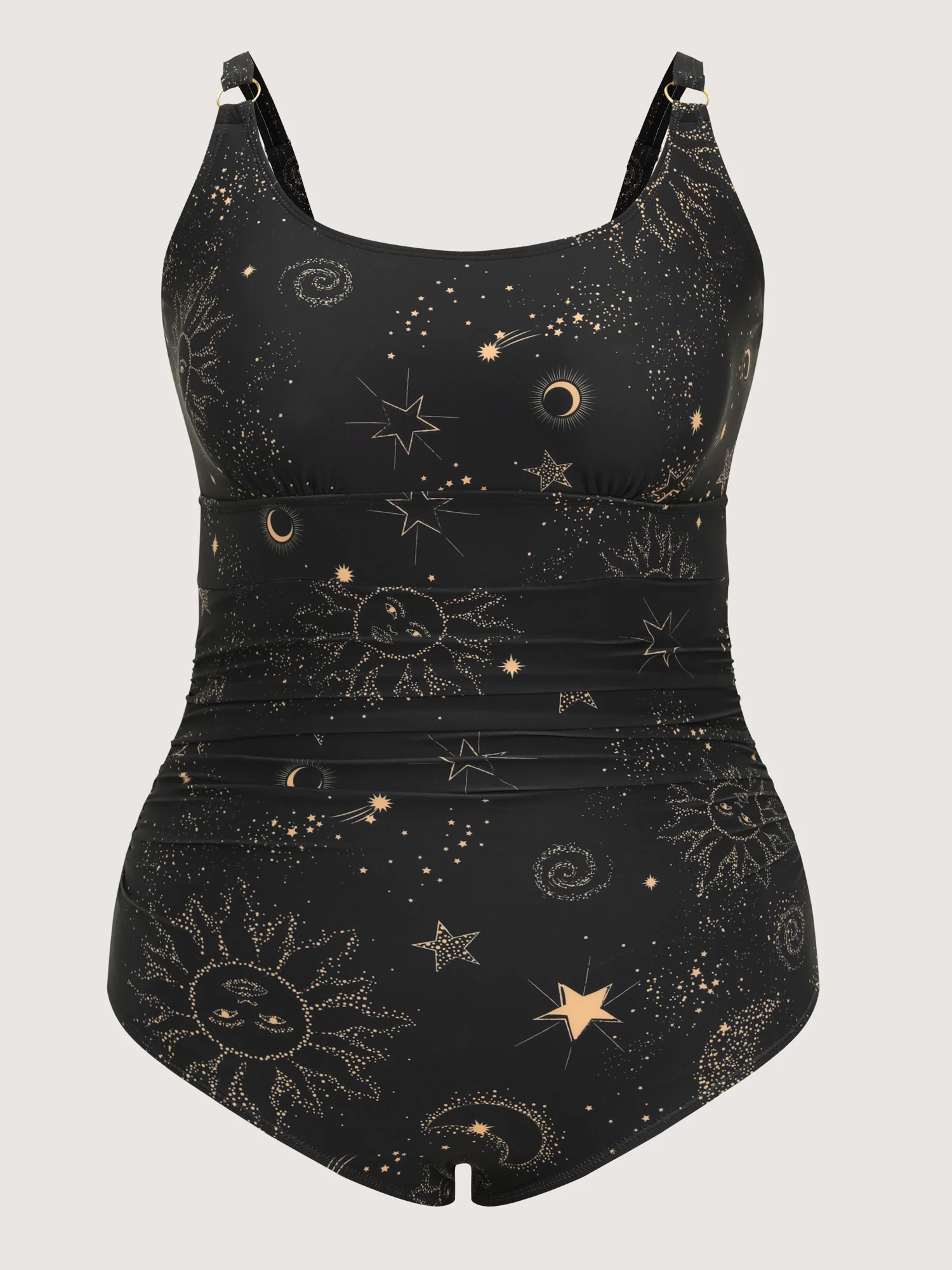 Sarong Set Star Print One-Piece Swimsuit - Image 8