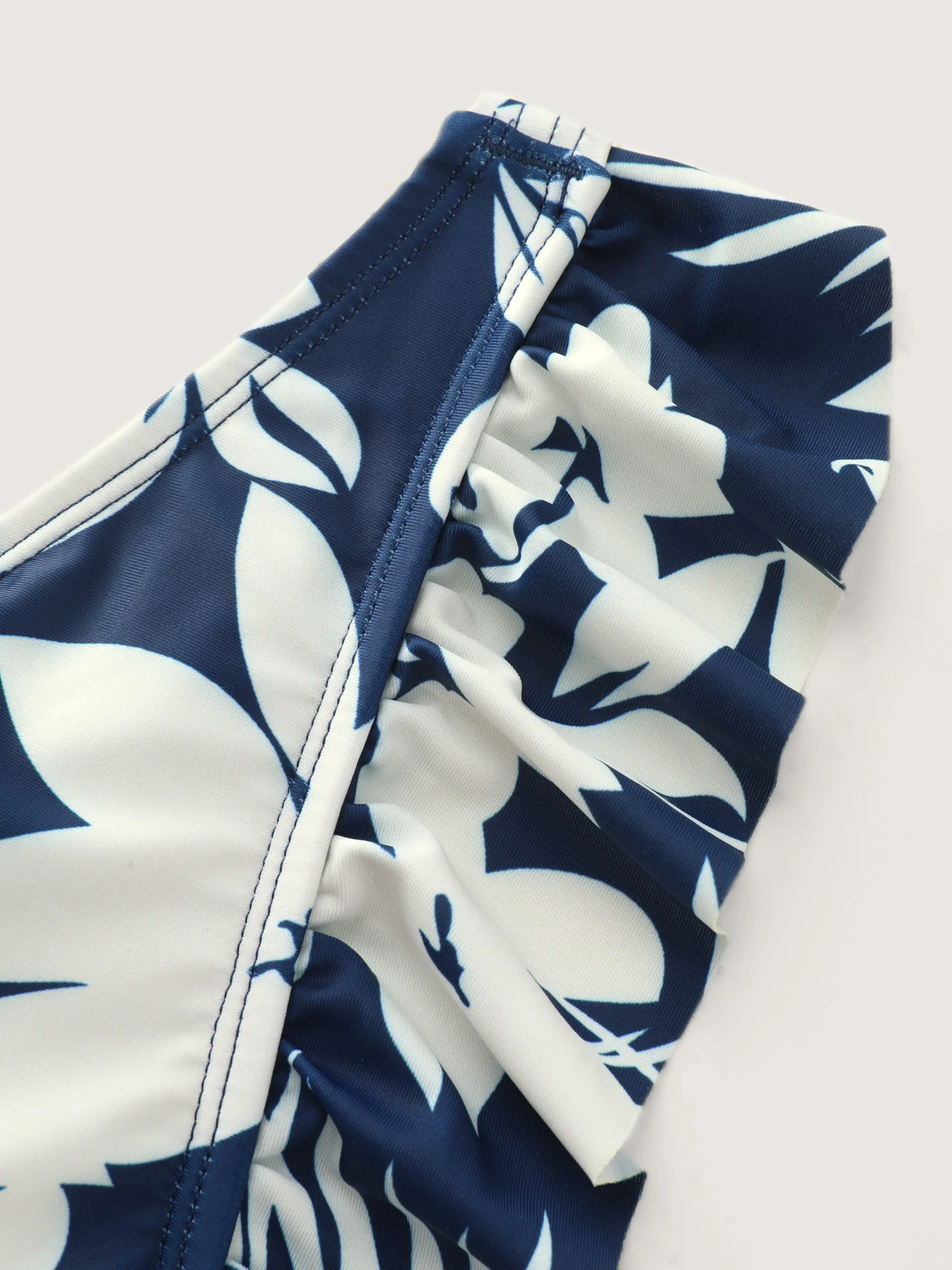 Sarong Set Tropical Print One-Piece Swim - Image 9