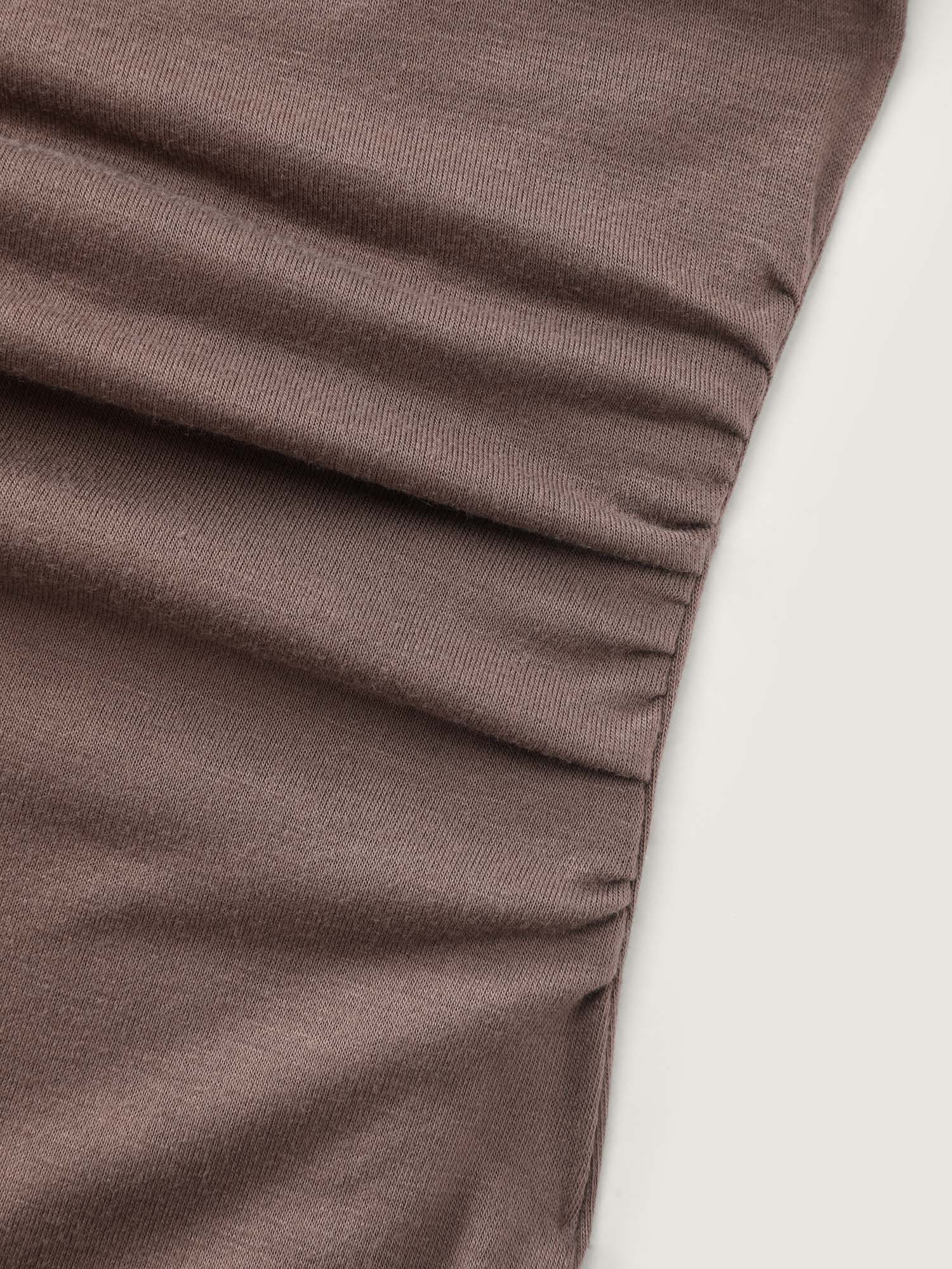 Scoop Neck Fitted Stretchy T-Shirt - Image 5