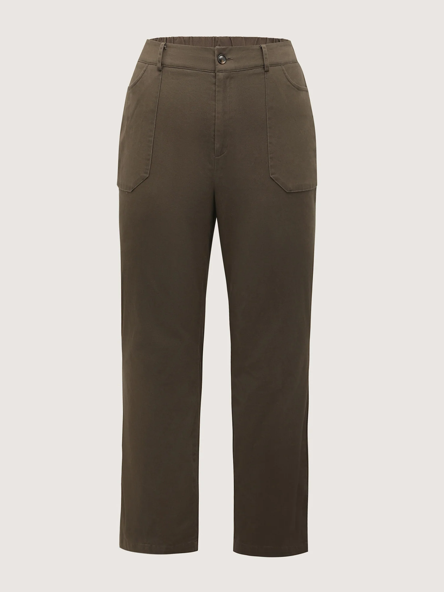 Sculpted Pockets Straight-Leg Pants - Image 6