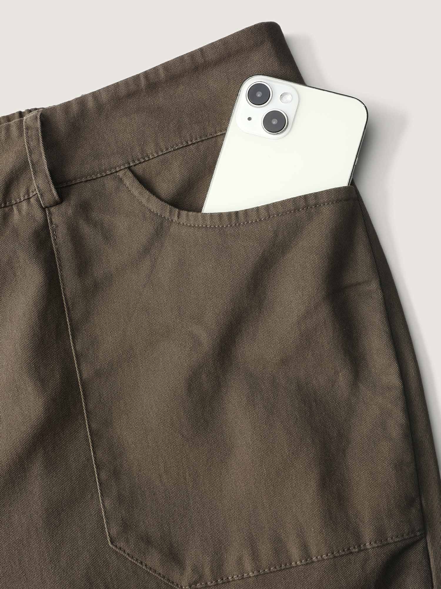Sculpted Pockets Straight-Leg Pants - Image 7