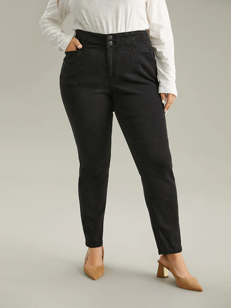 Seam Detail Skinny Pocket Jeans - Image 2