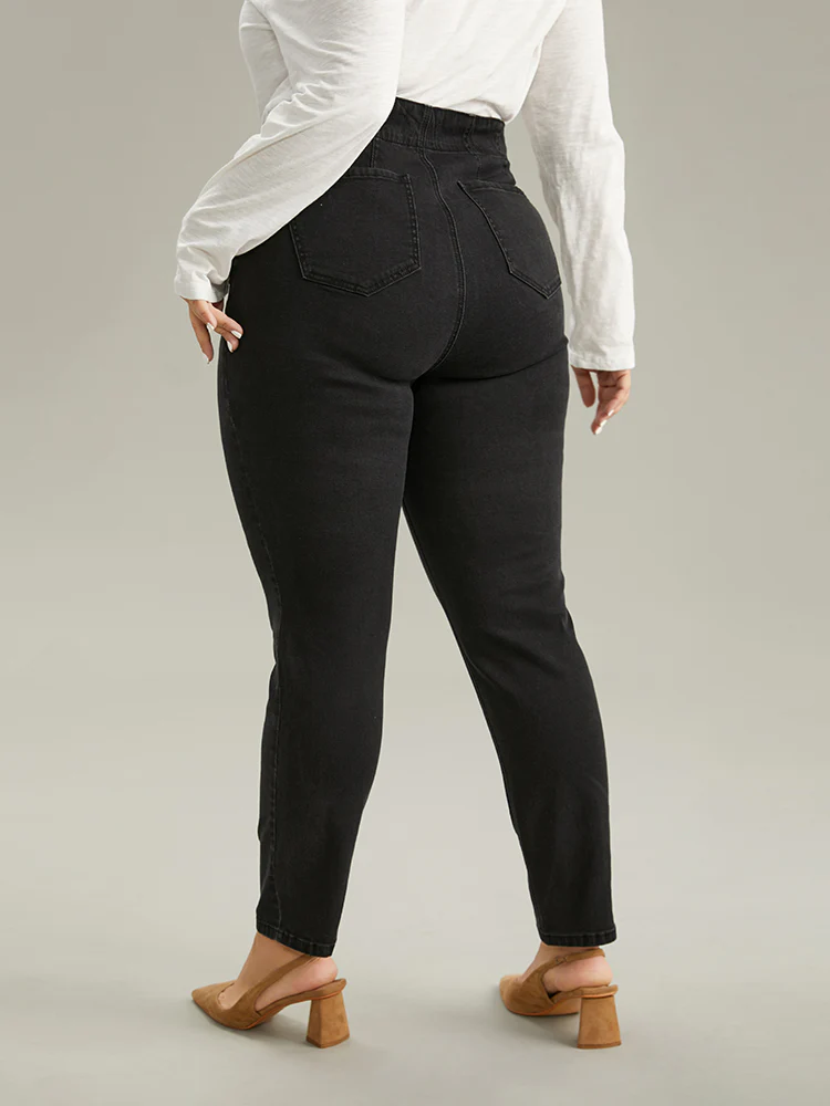 Seam Detail Skinny Pocket Jeans - Image 5
