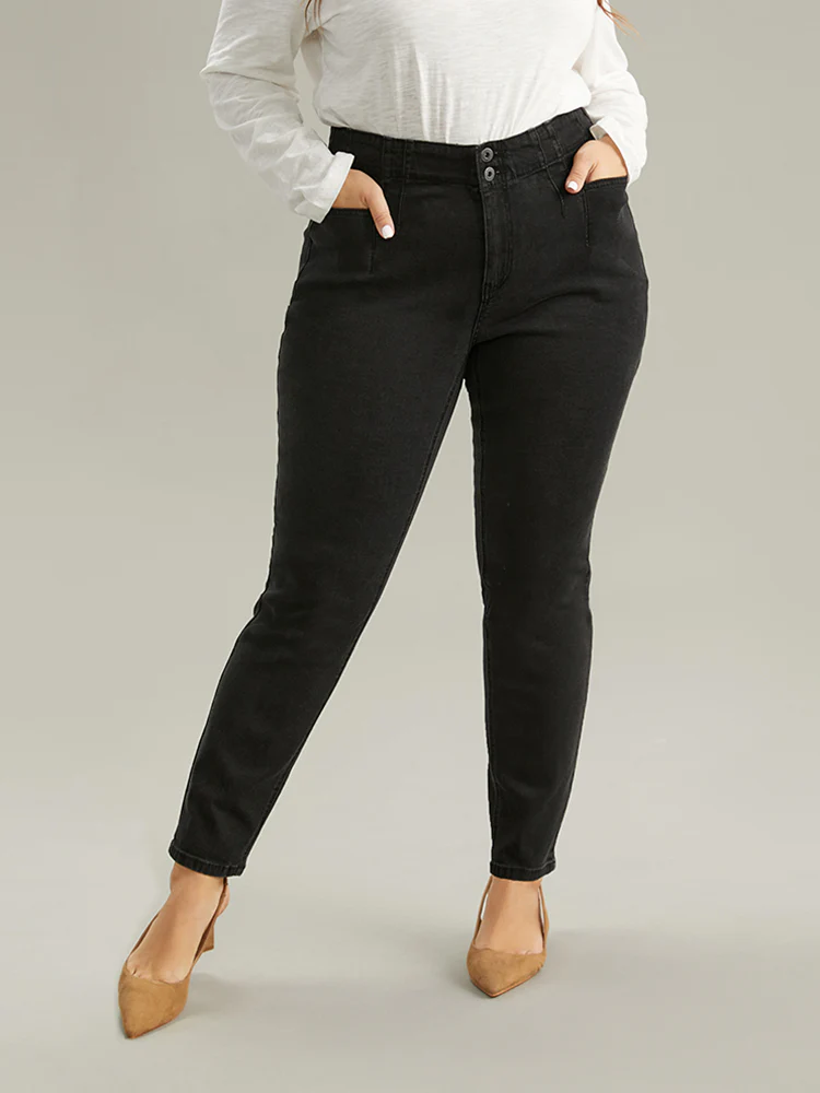 Seam Detail Skinny Pocket Jeans - Image 6