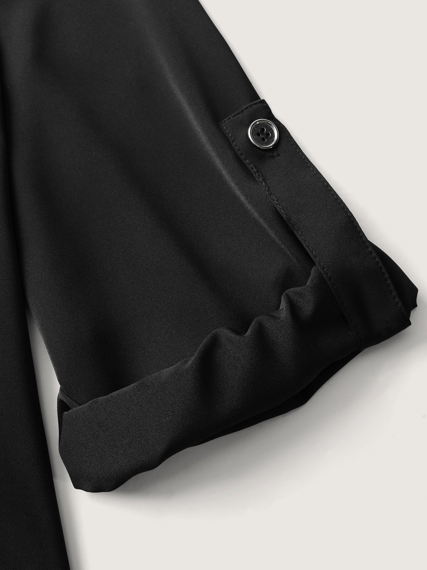 Sequin Pocket Spliced Button Shirt - Image 5