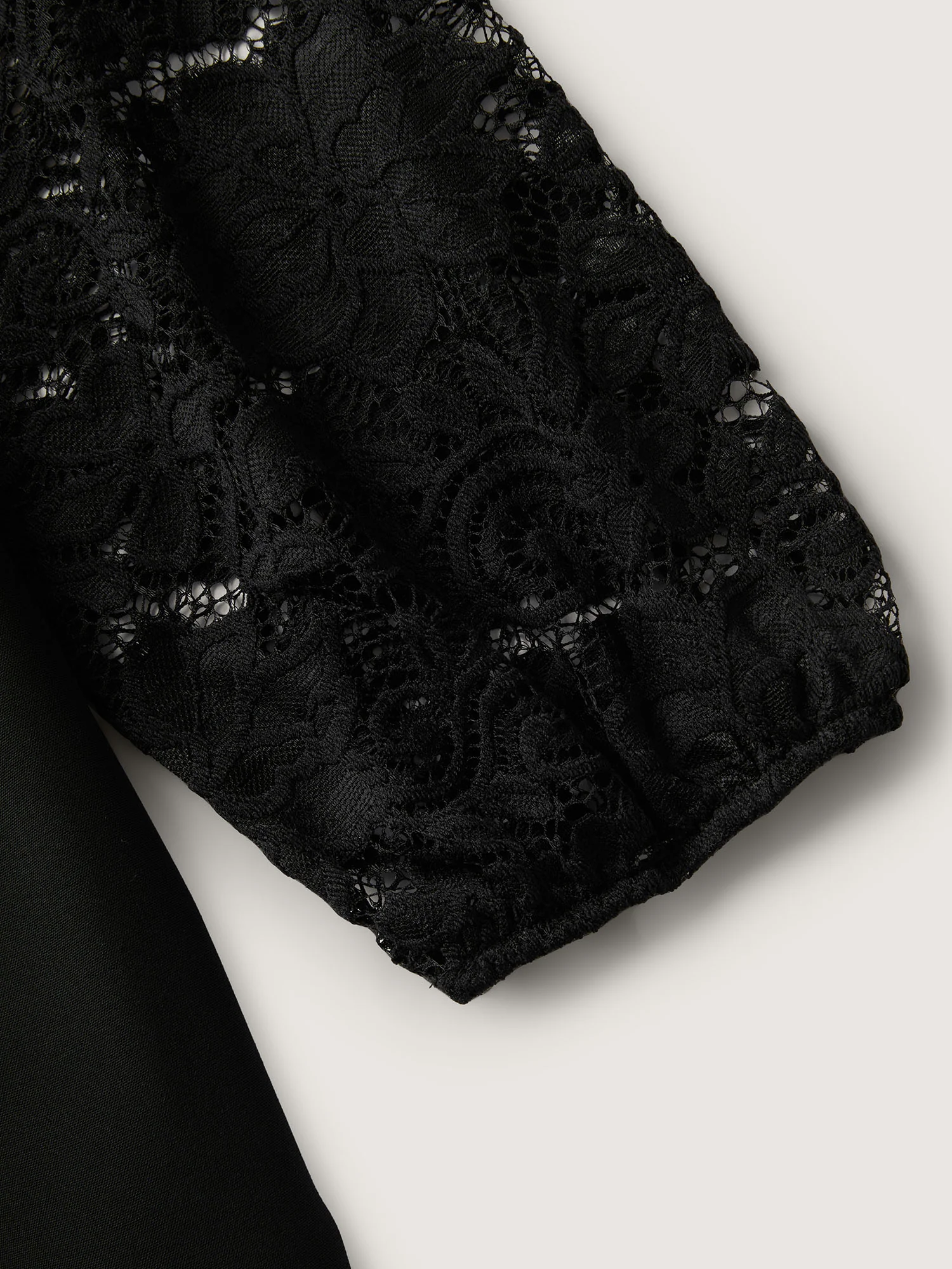 Sheer Floral Embroidered Scalloped Neck Midi Dress - Image 6