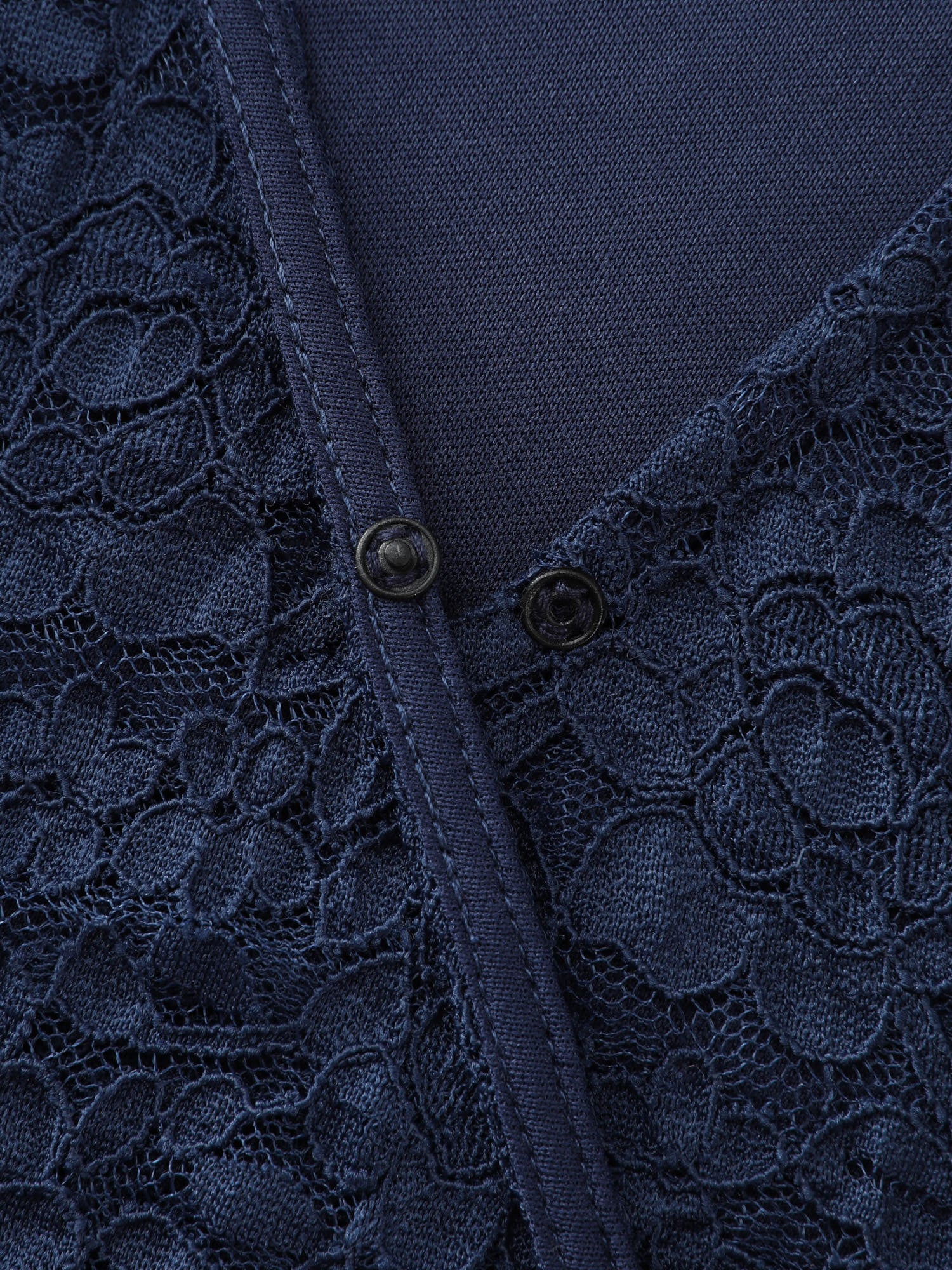 Sheer Lace Flared Sleeve Blouse - Image 6