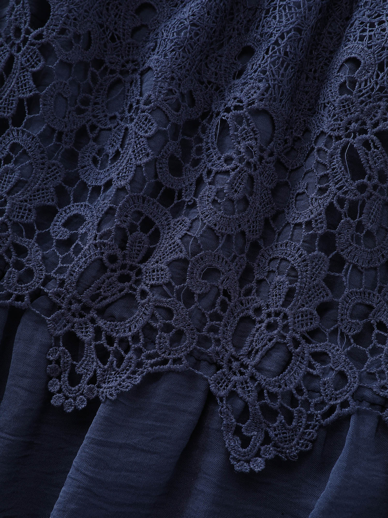 Sheer Lace Off-Shoulder Midi Dress - Image 6