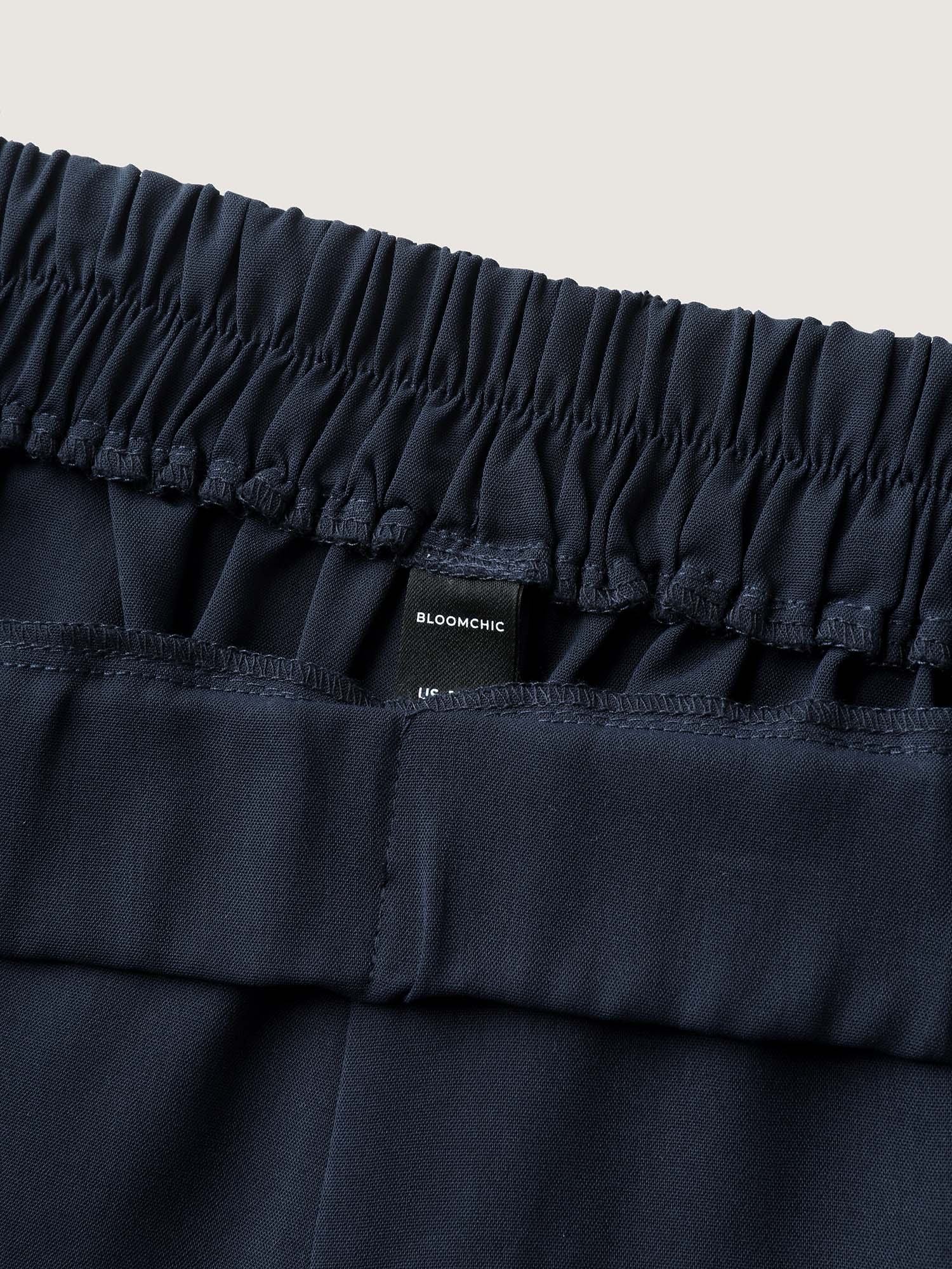 Sheer Lace Petal Hem Wide-Leg Pants - Image 6