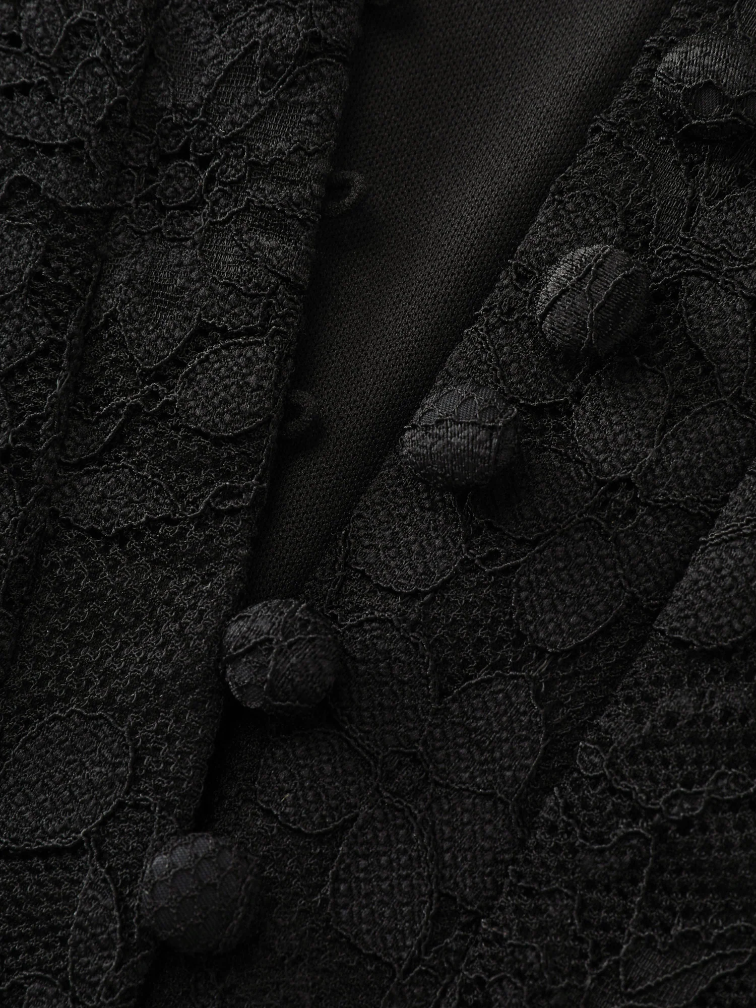 Sheer Lace Sleeve Waist-Defining Mini Dress - Image 8
