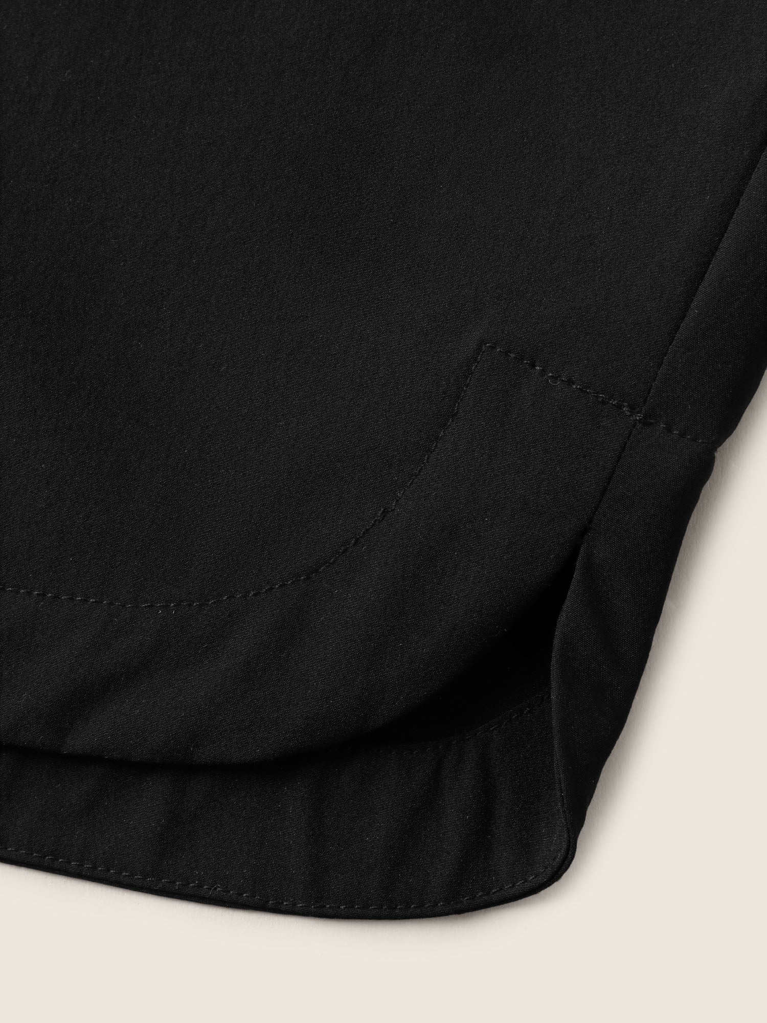Shirred Waist Tie Straight-Leg Crop Pants - Image 8