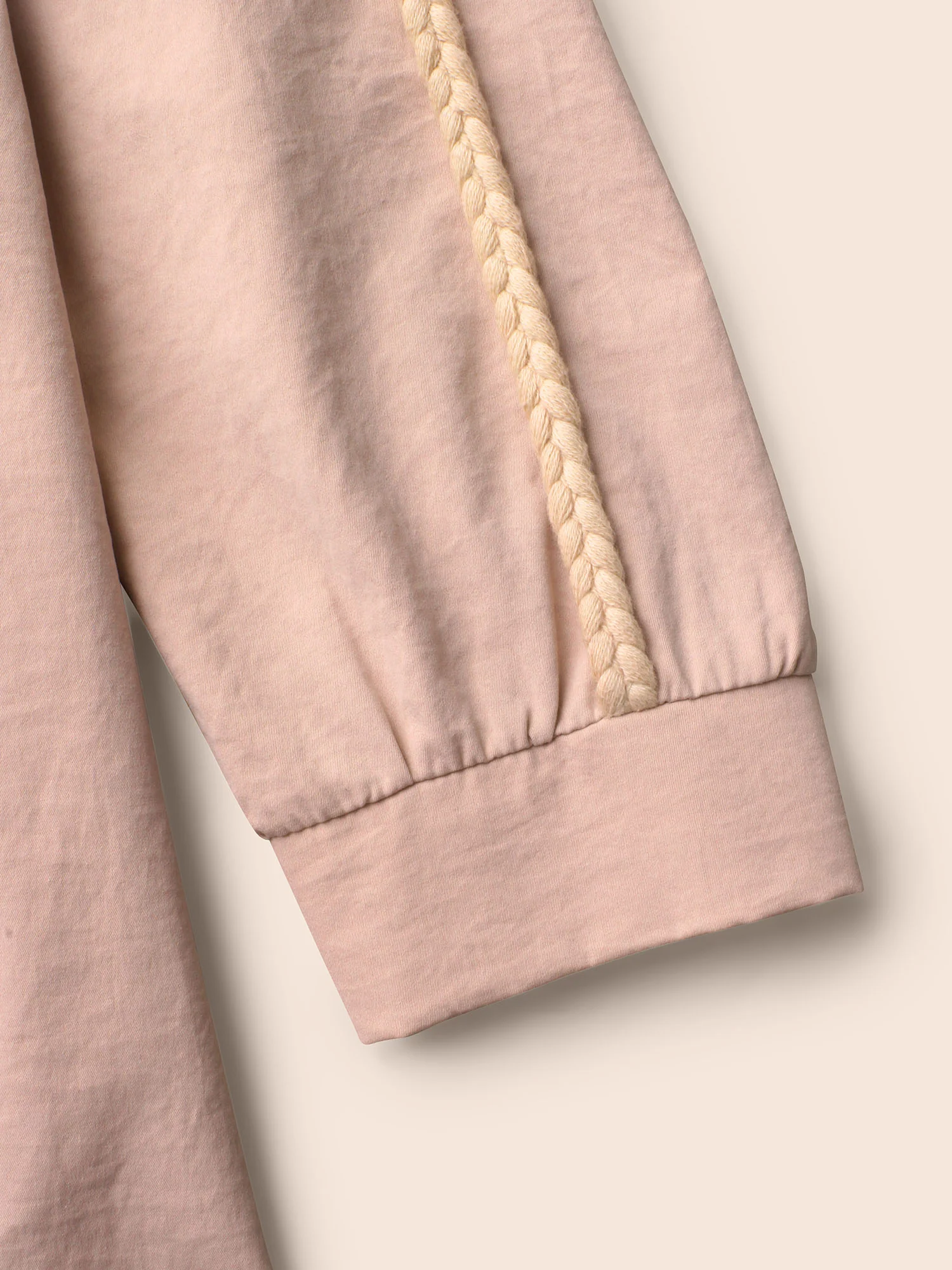 Shirt Collar Shirred Woven Ribbon Dress - Image 6