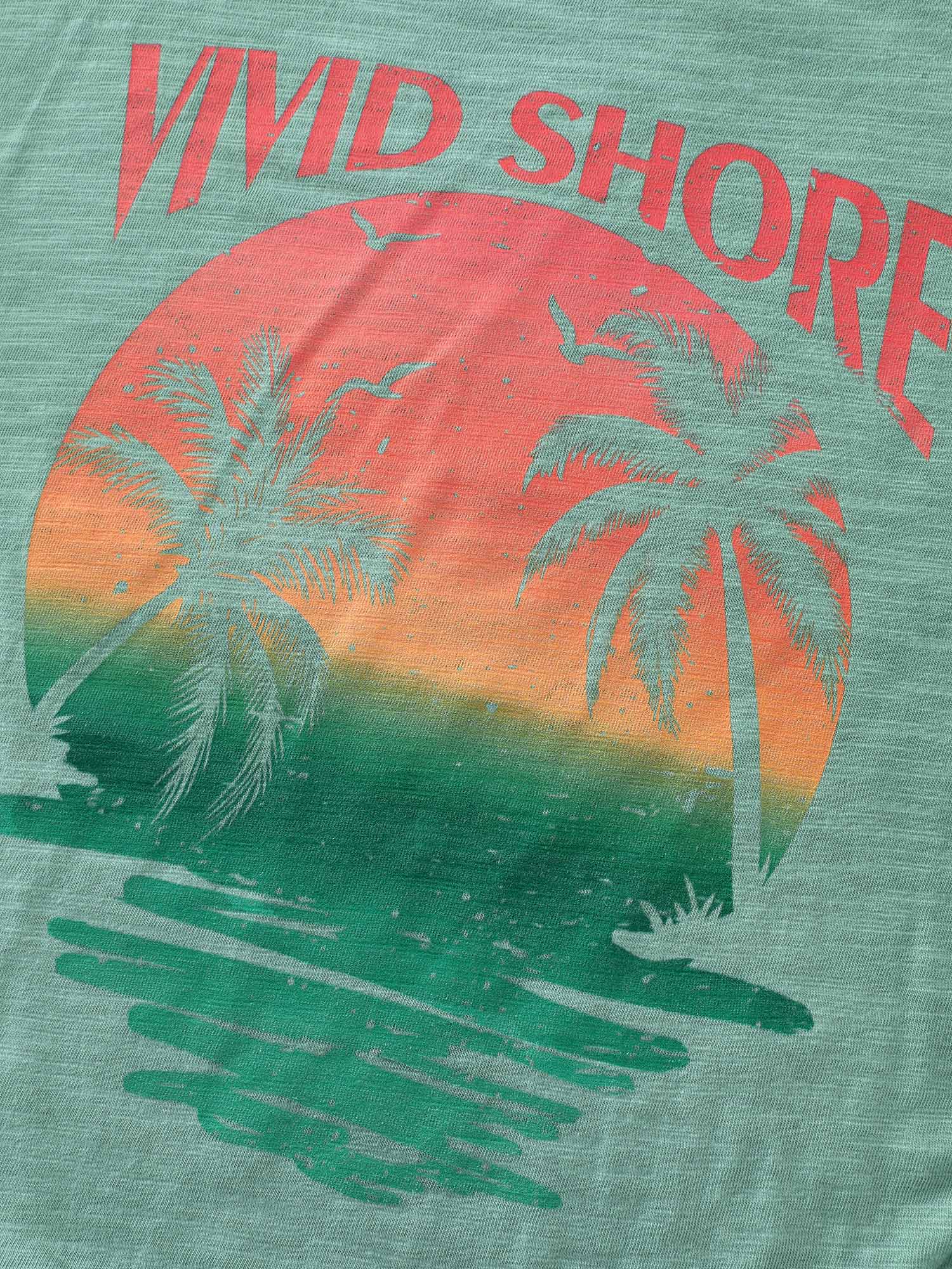Cotton Shore Thing Side Tie Plain T-Shirt - Image 8