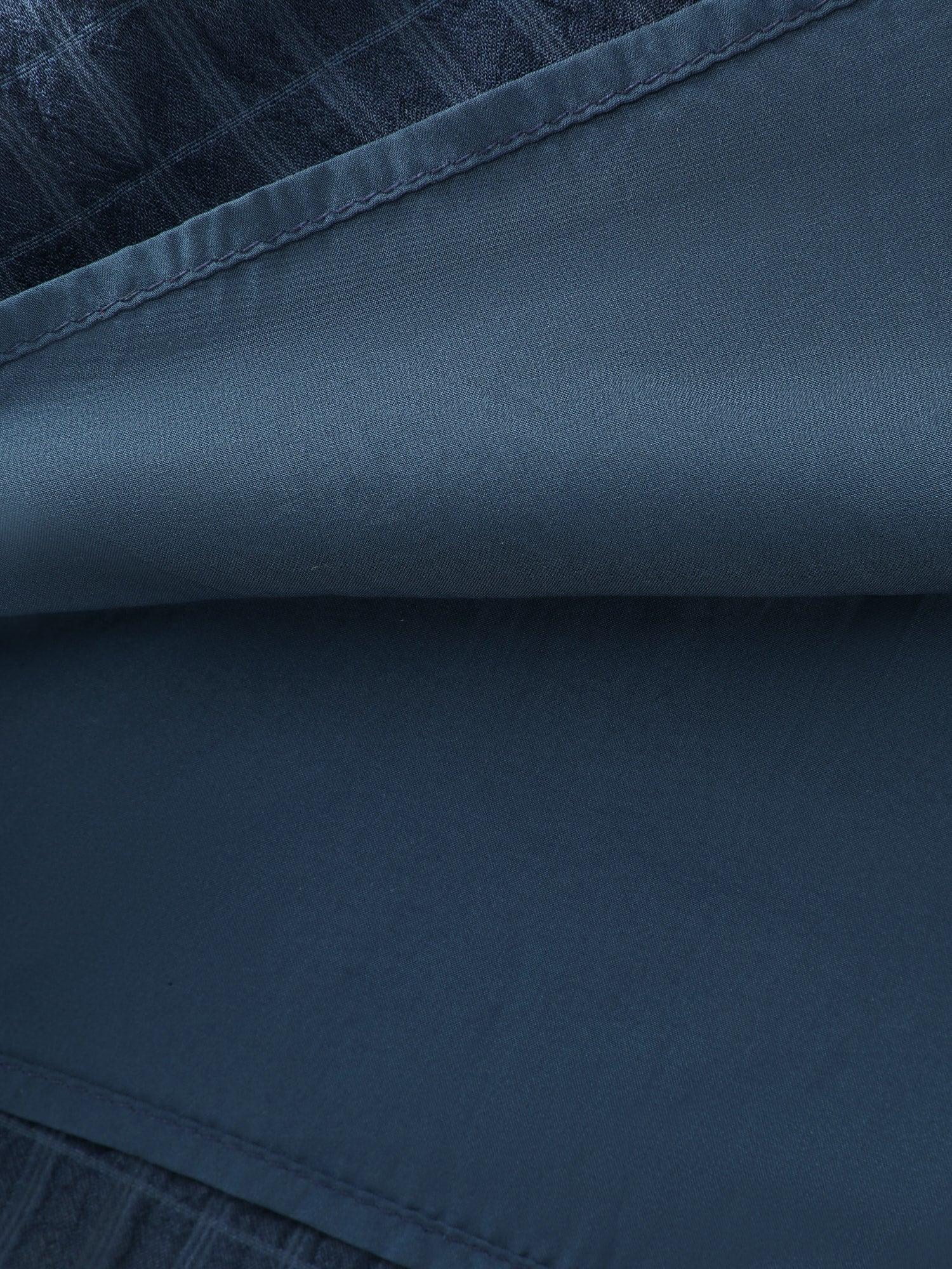 Shoulder Cut-Out Textured Back-Tie Blouse - Image 6