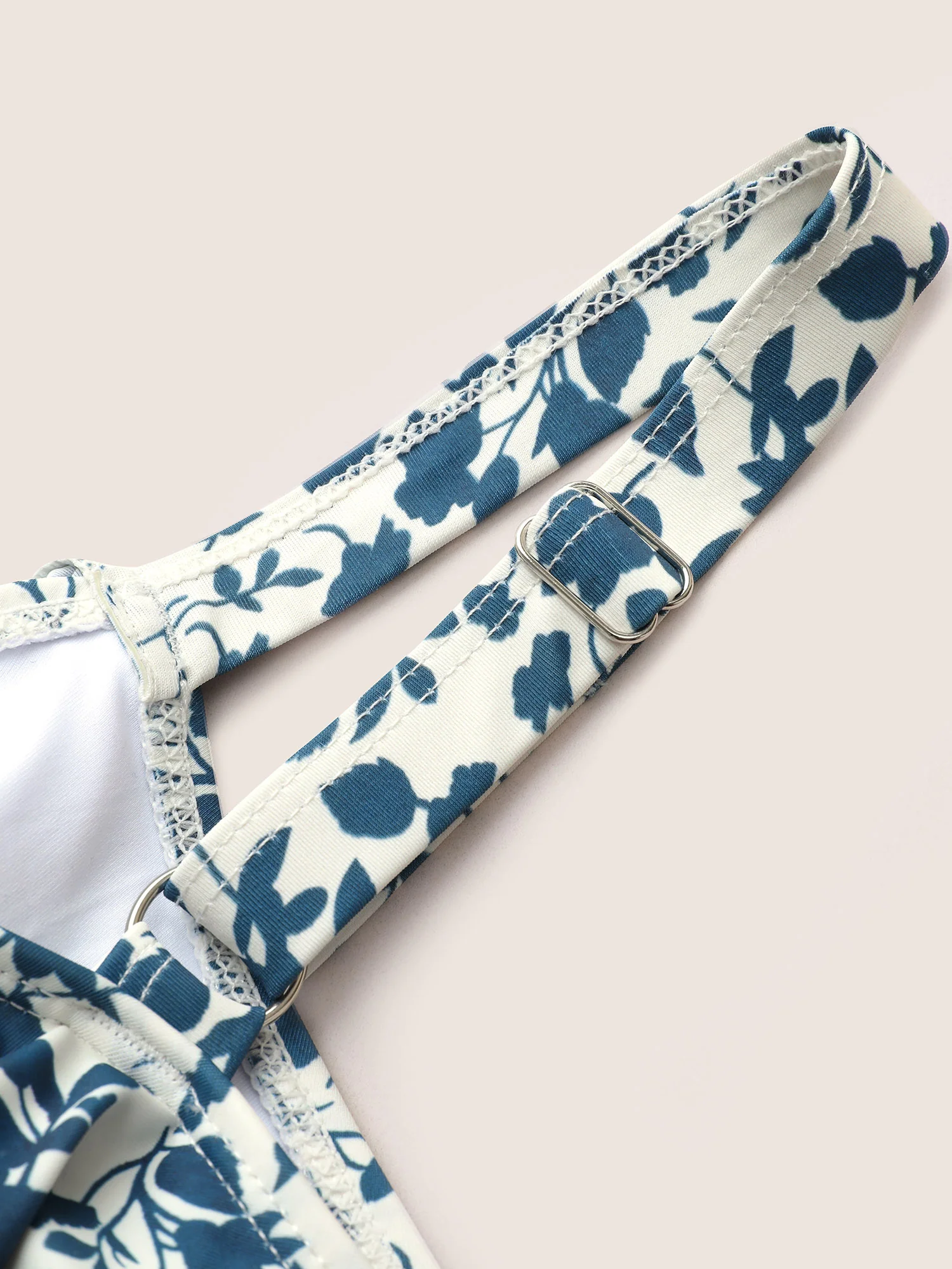Bandana Print Cold Shoulder Swim Dress - Image 6