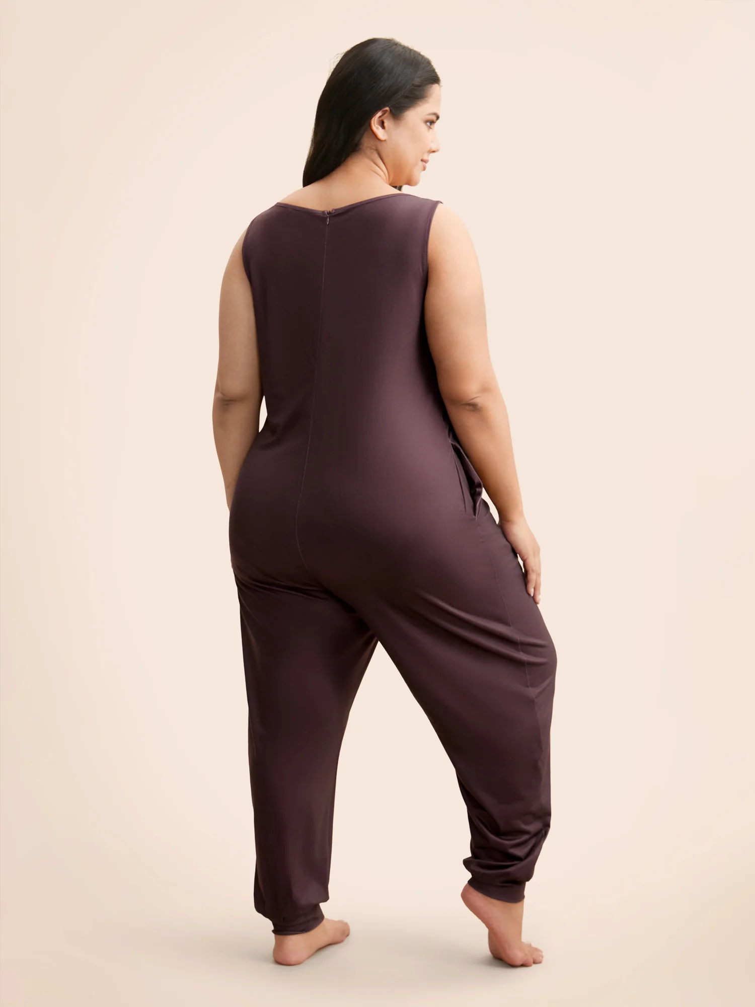 Skeleton Printed Off-Sleeves Jumpsuit - Image 9