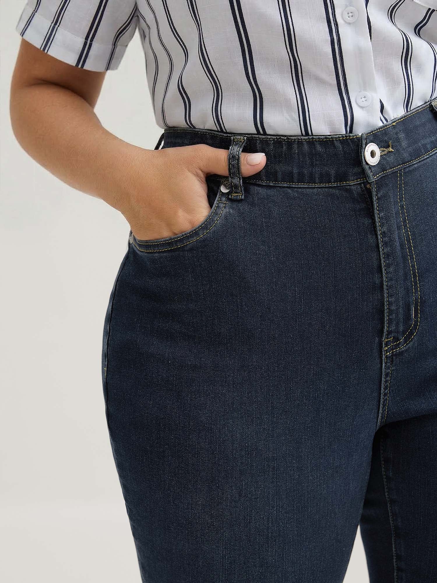 Pull-On Moderate Stretch Skinny-Fit Jeans - Image 3