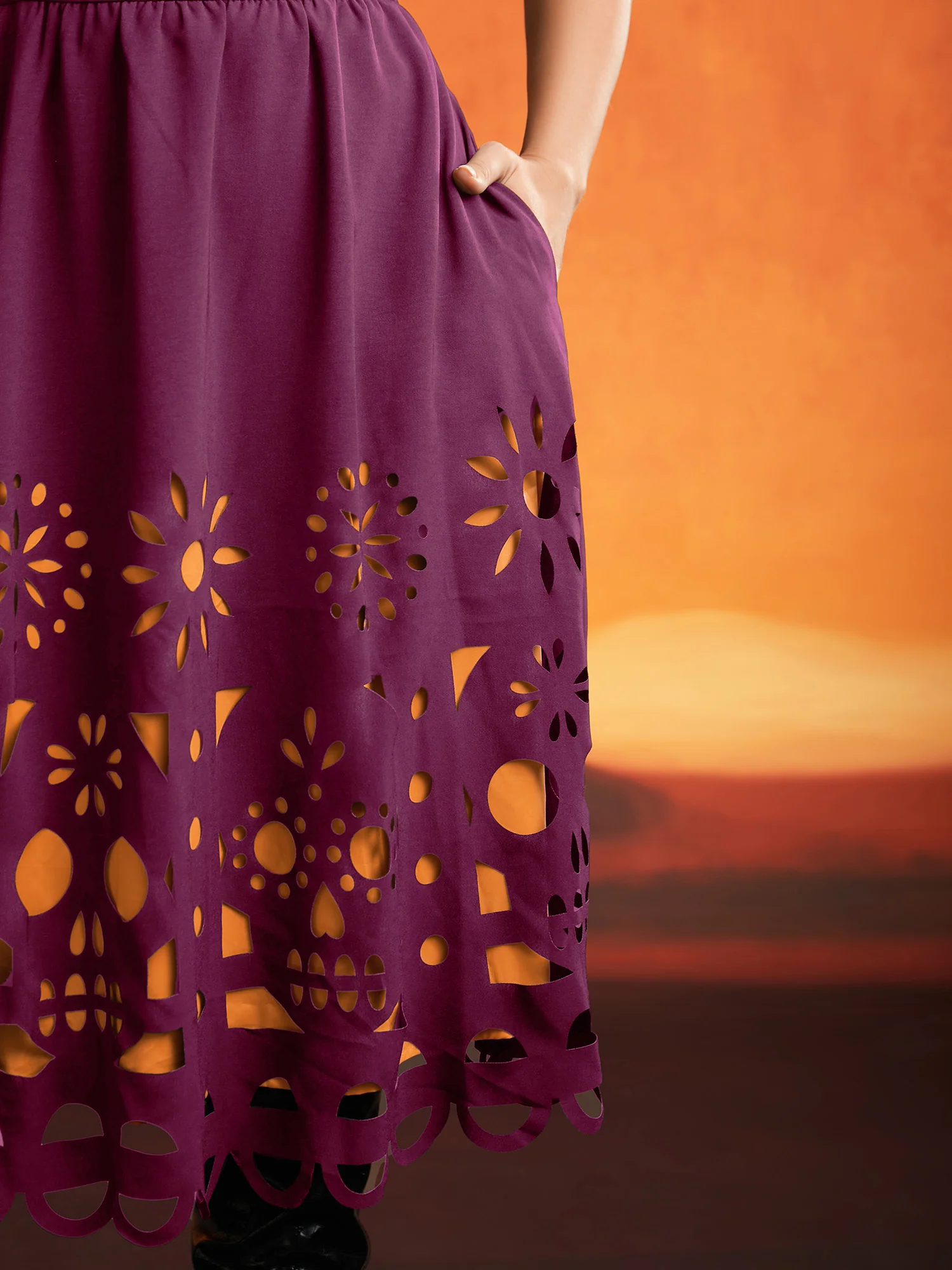Skull Burnout Cami Midi Dress - Image 14