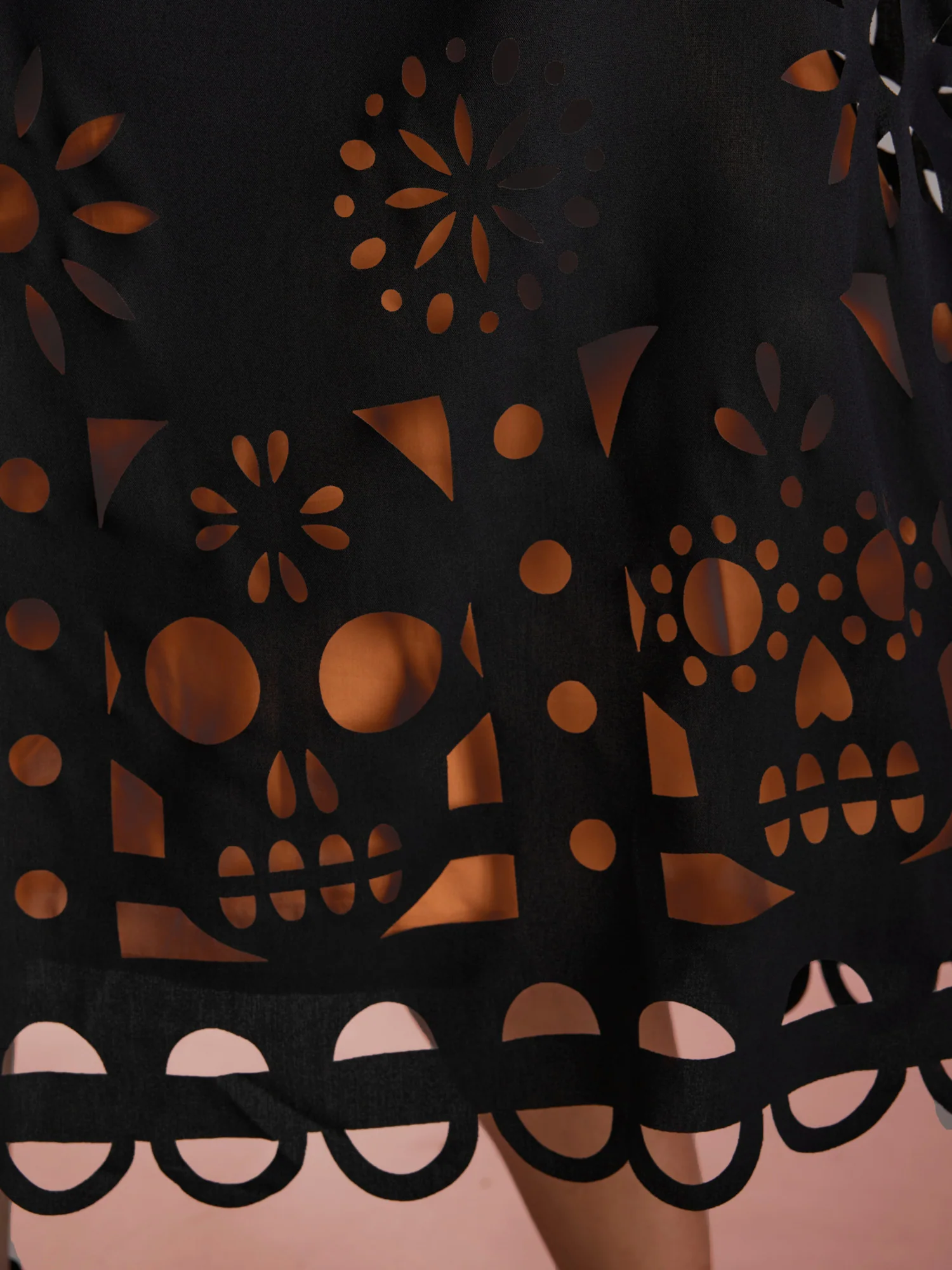 Skull Burnout Cami Midi Dress - Image 3
