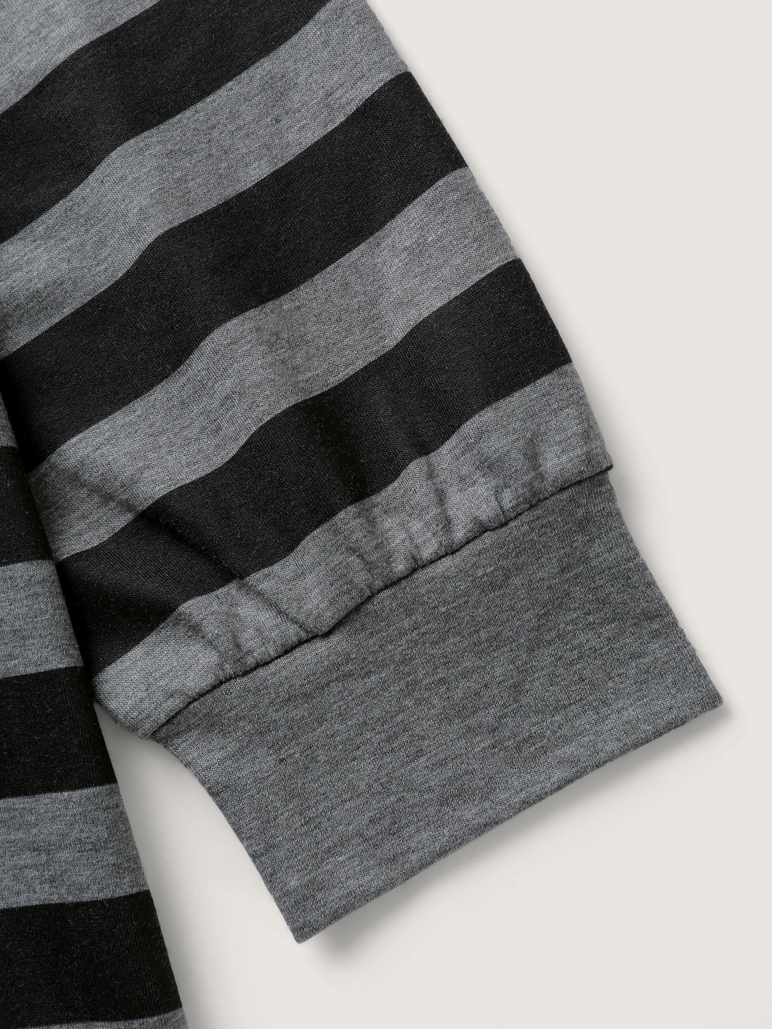 Skull Stripe Print Crewneck Sweatshirt - Image 6