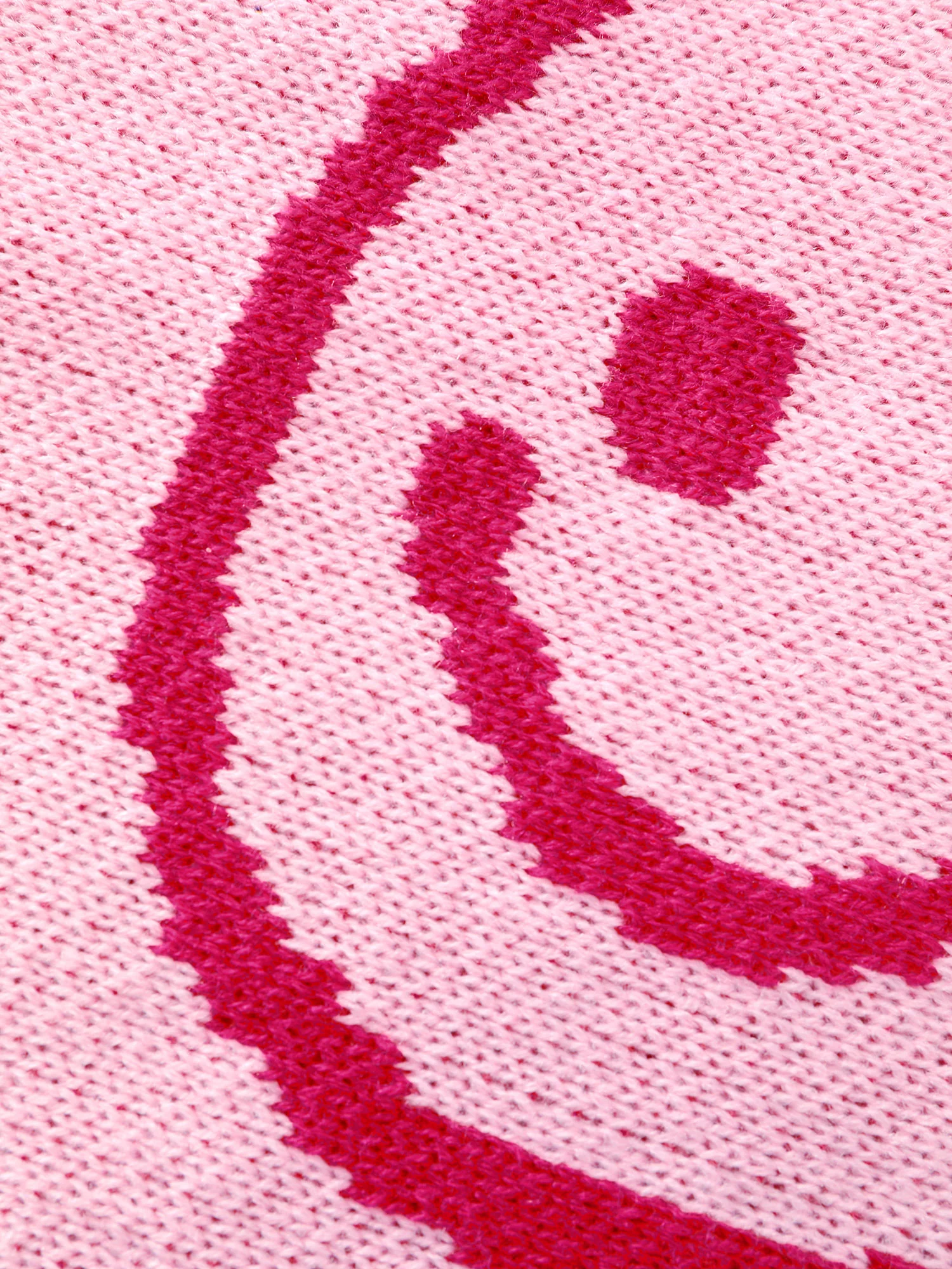 Smiley Pattern Jacquard Pullover - Image 7