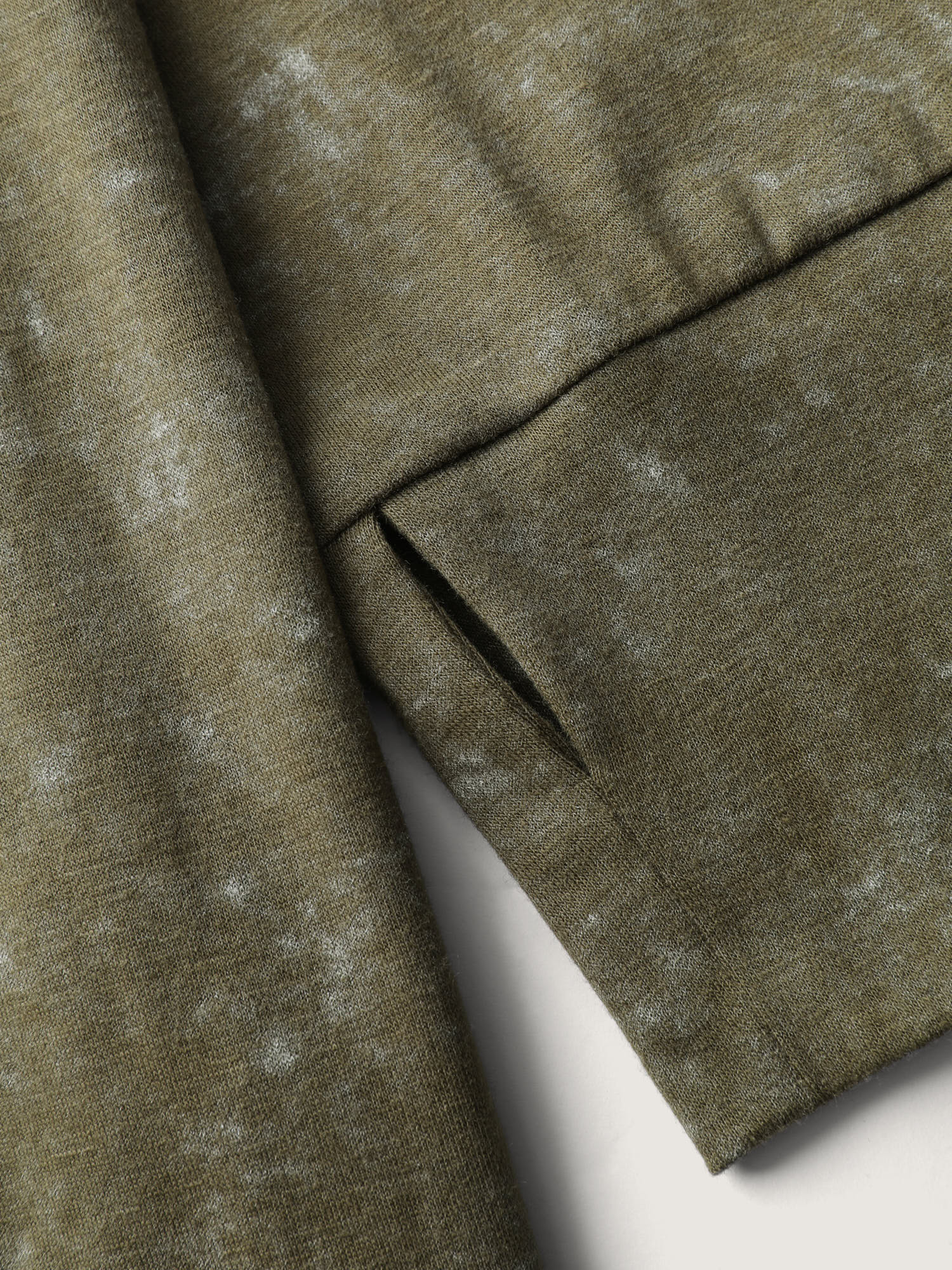 Snowflake Effect Button Detail T-Shirt - Image 7