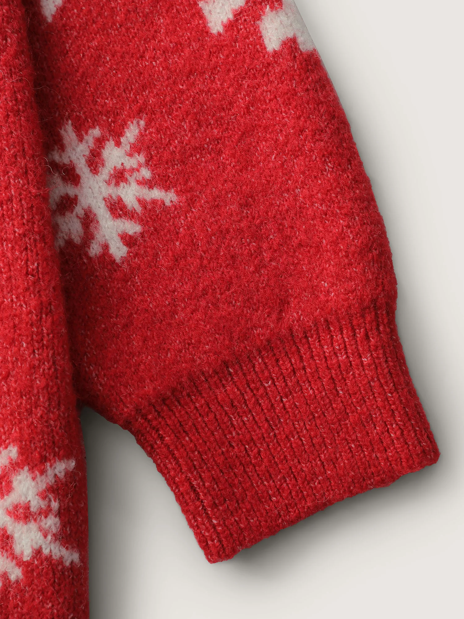 Snowflake Holiday Print Pullover - Image 6