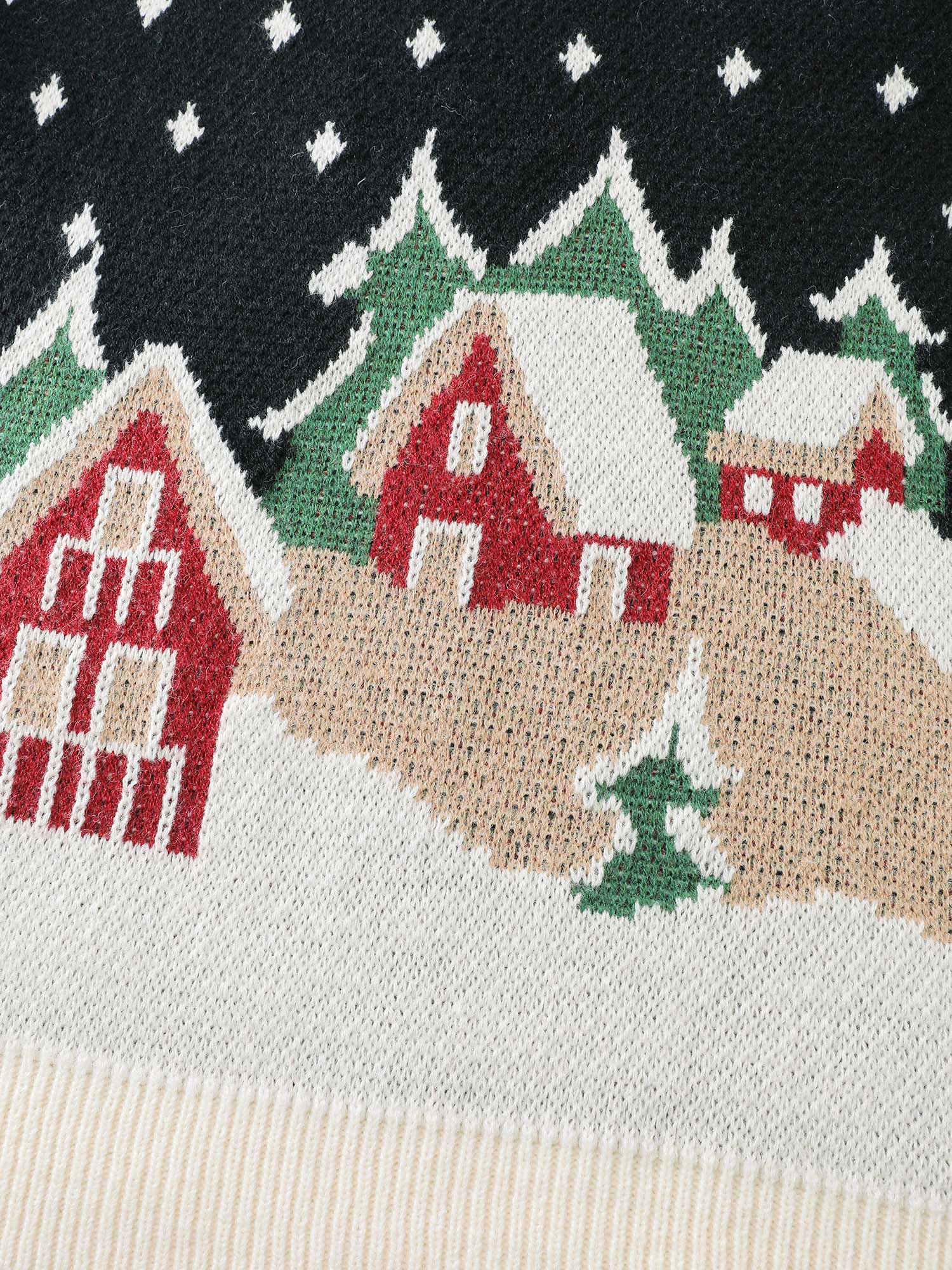 Snowy Nights Jacquard Pullover - Image 7