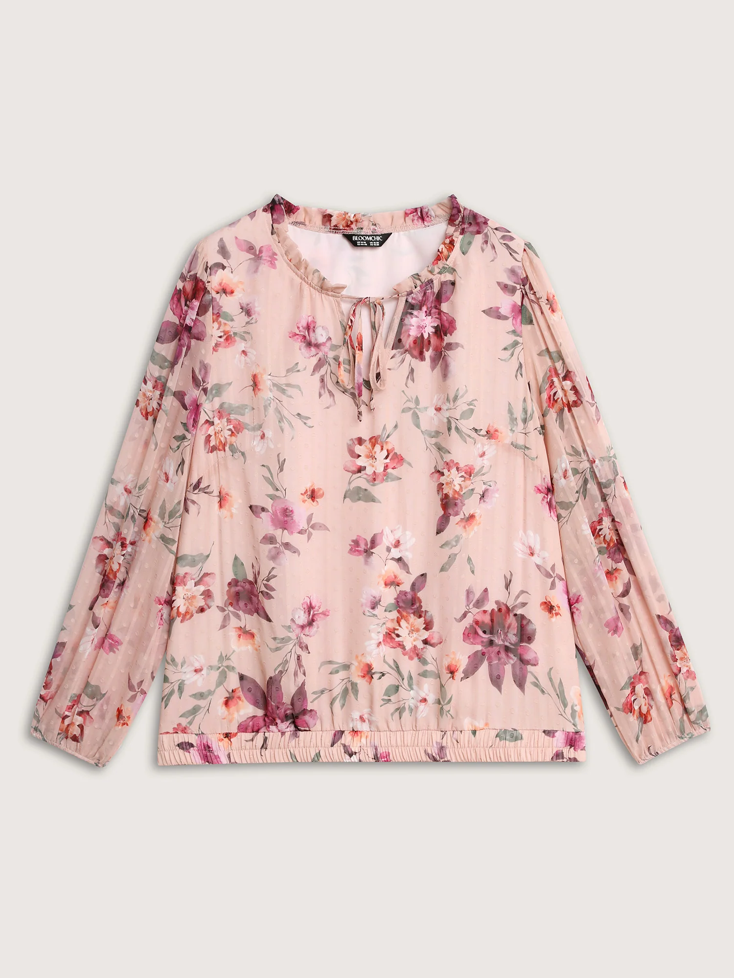 Soft Romance Stretchy Hem Blouse - Image 7
