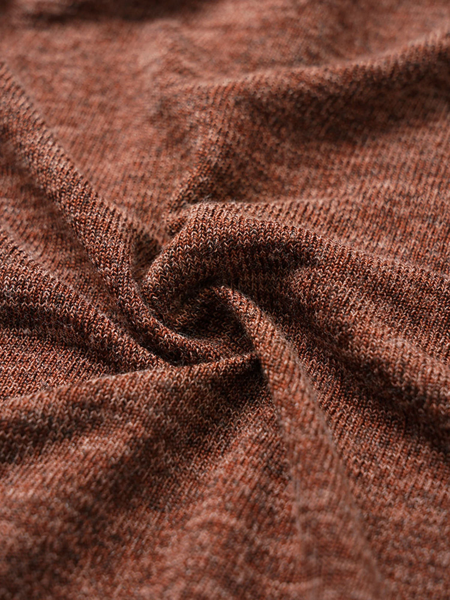Solid Belted Elastic Cuffs Jacquard Dress - Image 6