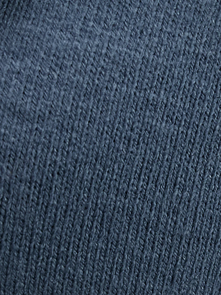 Solid Button Detail Lapel Collar Sweatshirt - Image 7